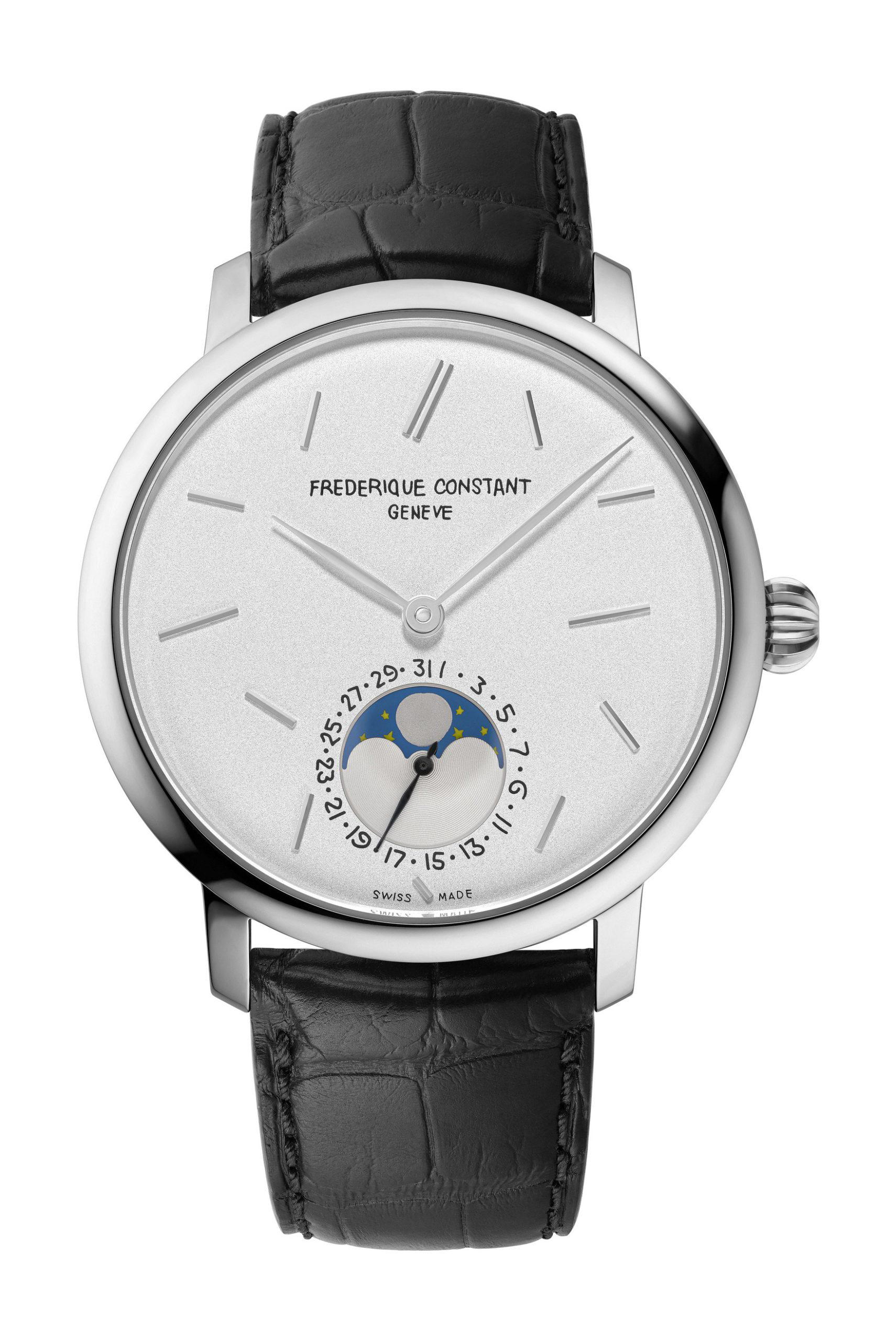 Frederique Constant Slimline Moonpase Date Manufacture Seconde/Seconde