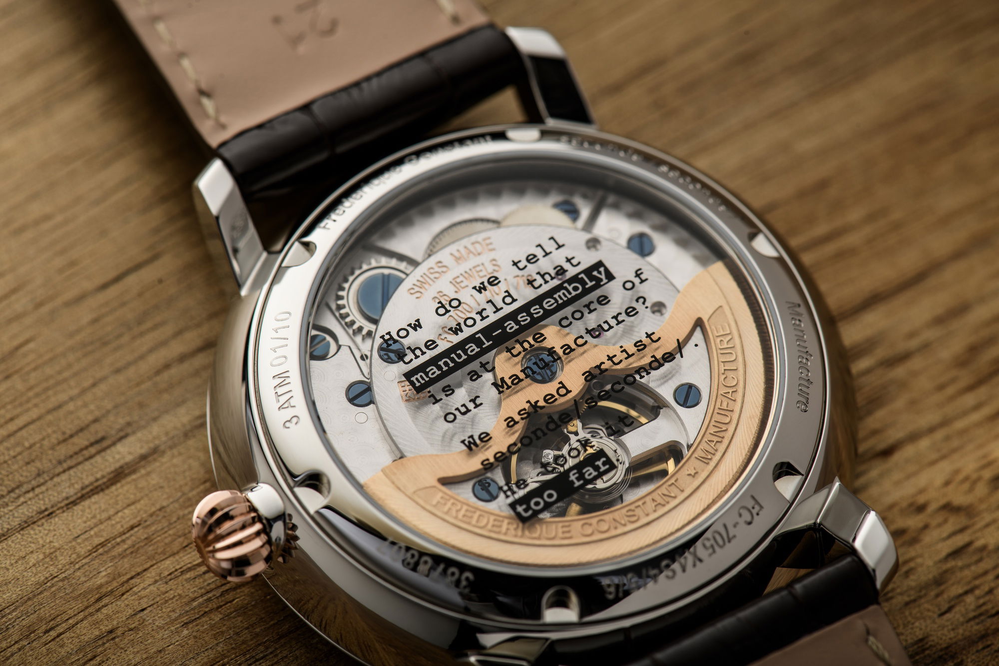 Frédérique Constant Slimline Moonpase Date Manufacture Seconde/Seconde