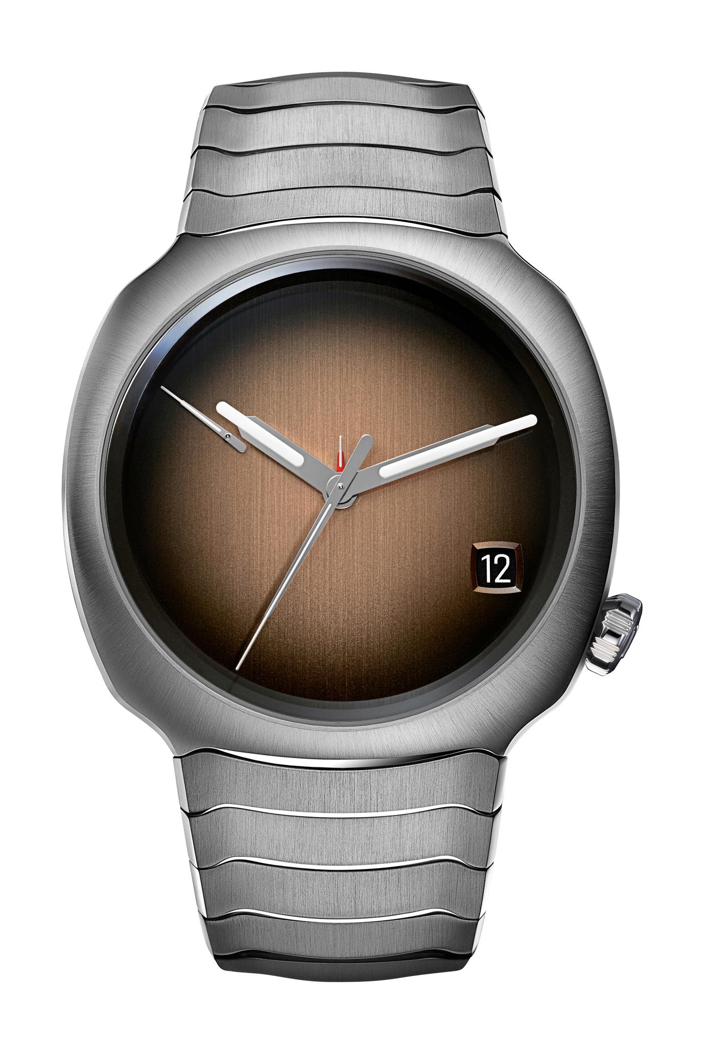 H. Moser & Cie Streamliner Perpetual Calendar Concept Smoked Salmon
