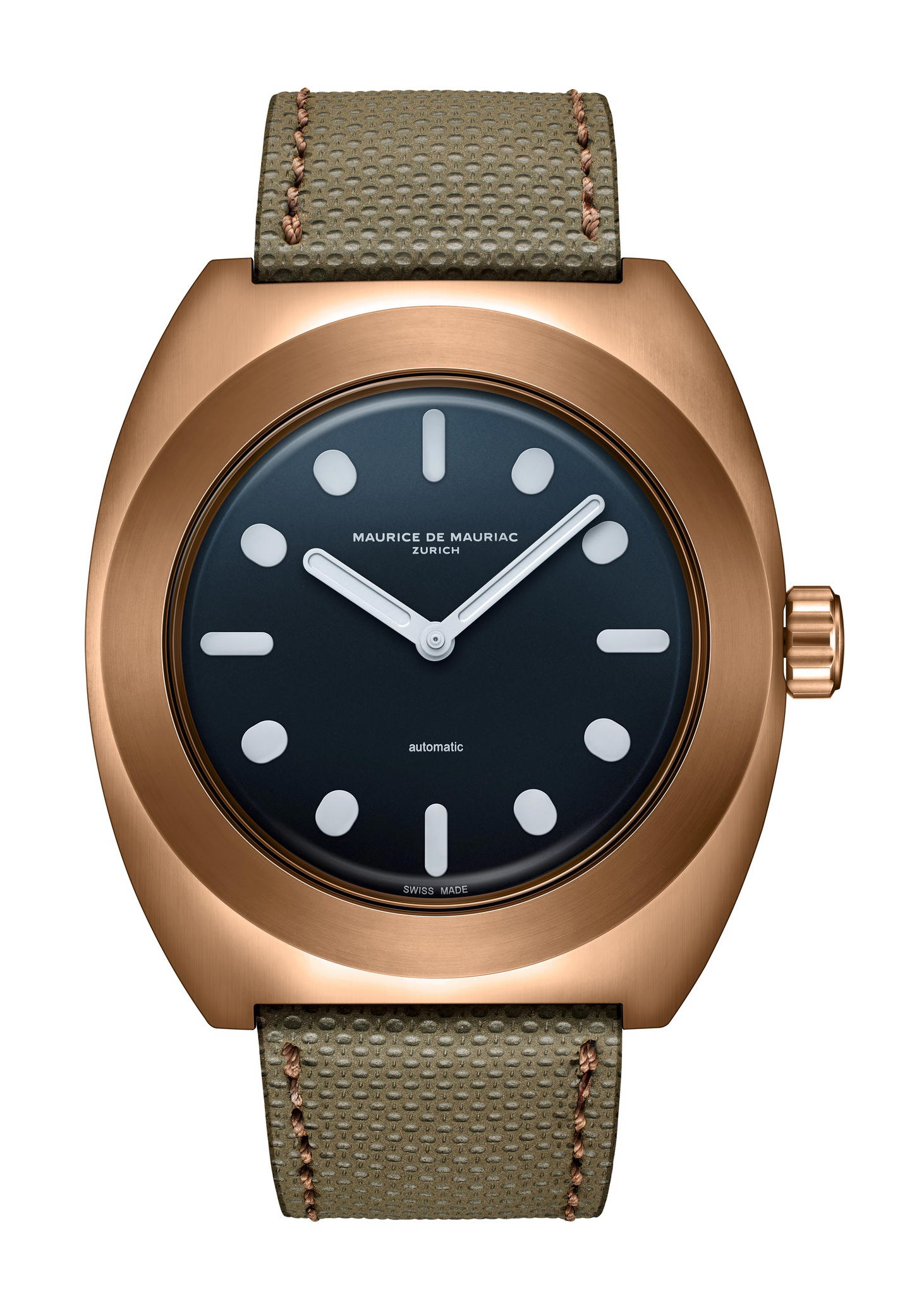 Maurice de Mauriac Pillow Watch Bronze