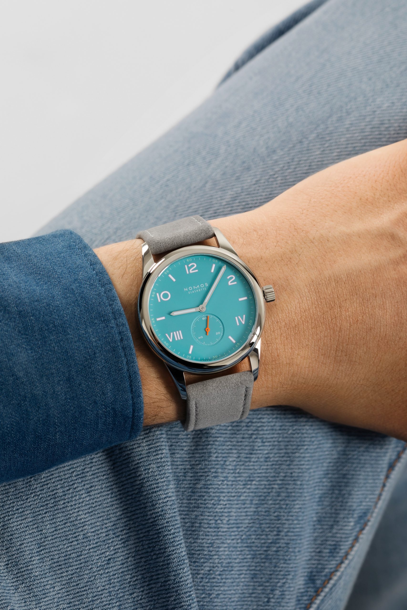 Nomos Glashütte Club Campus 38 Non Endless Blue