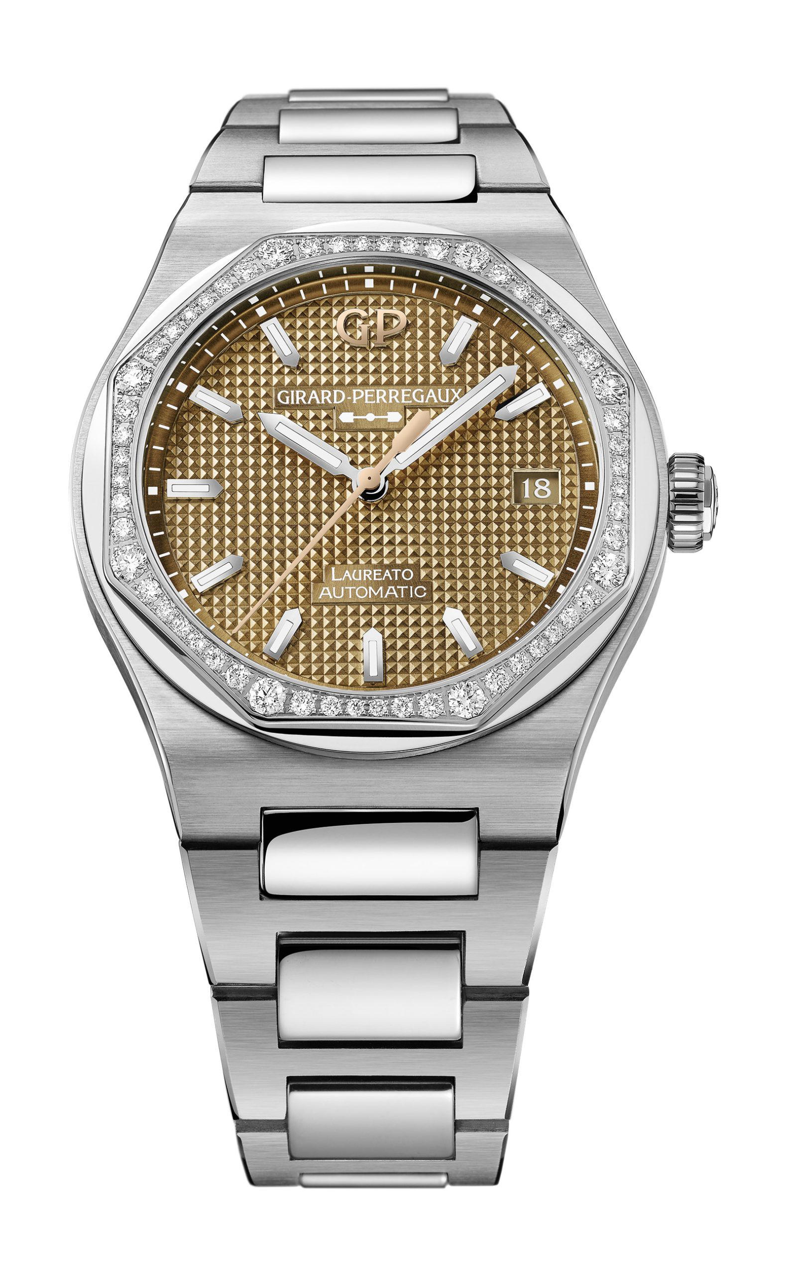 Girard-Perregaux Laureato 38 mm Copper Diamond Bezel
