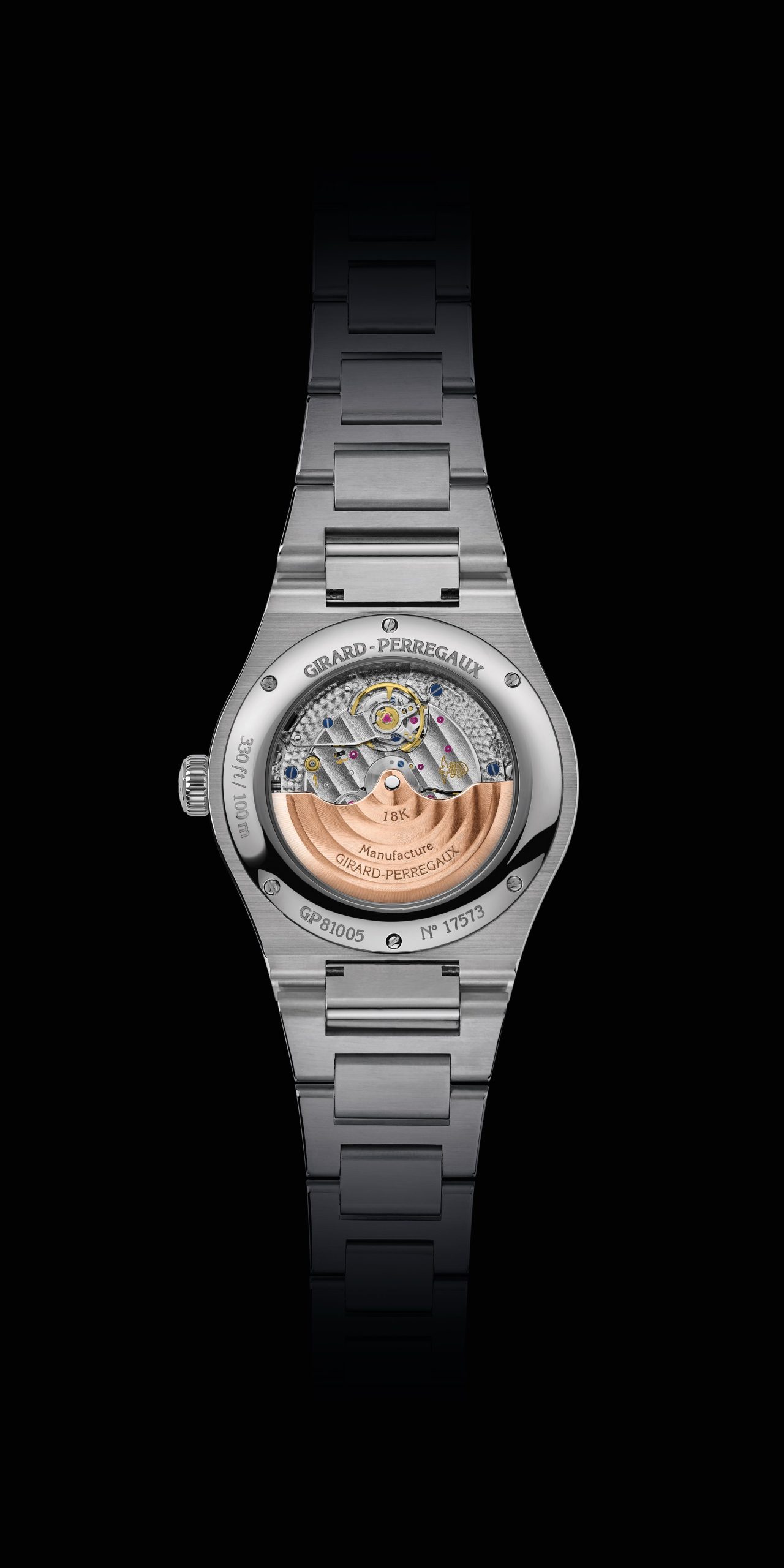 Girard-Perregaux Laureato 38 mm Copper Diamond Bezel
