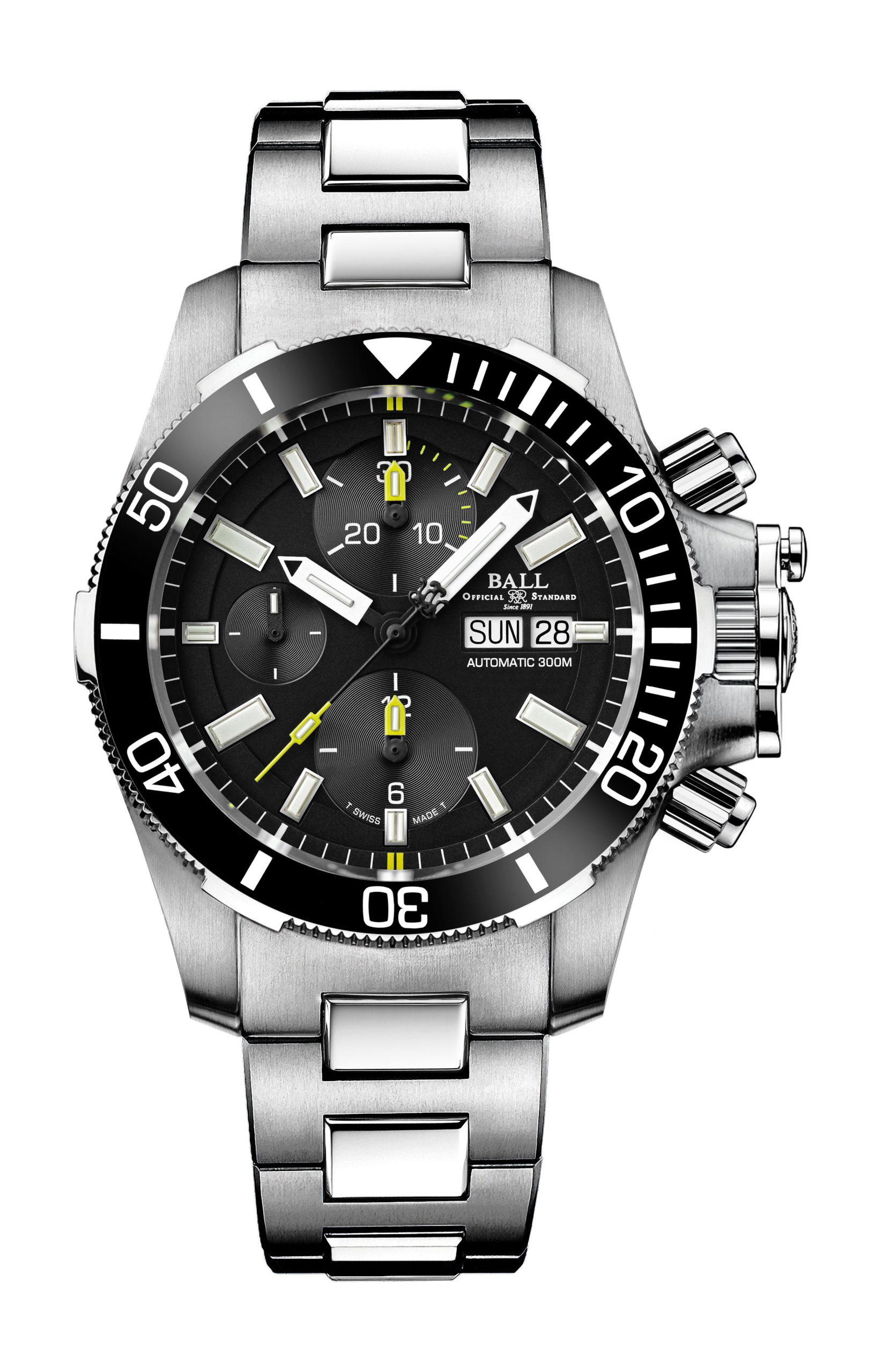 BALL Engineer Hydrocarbon Submarine Warfare Ceramic Chronograph