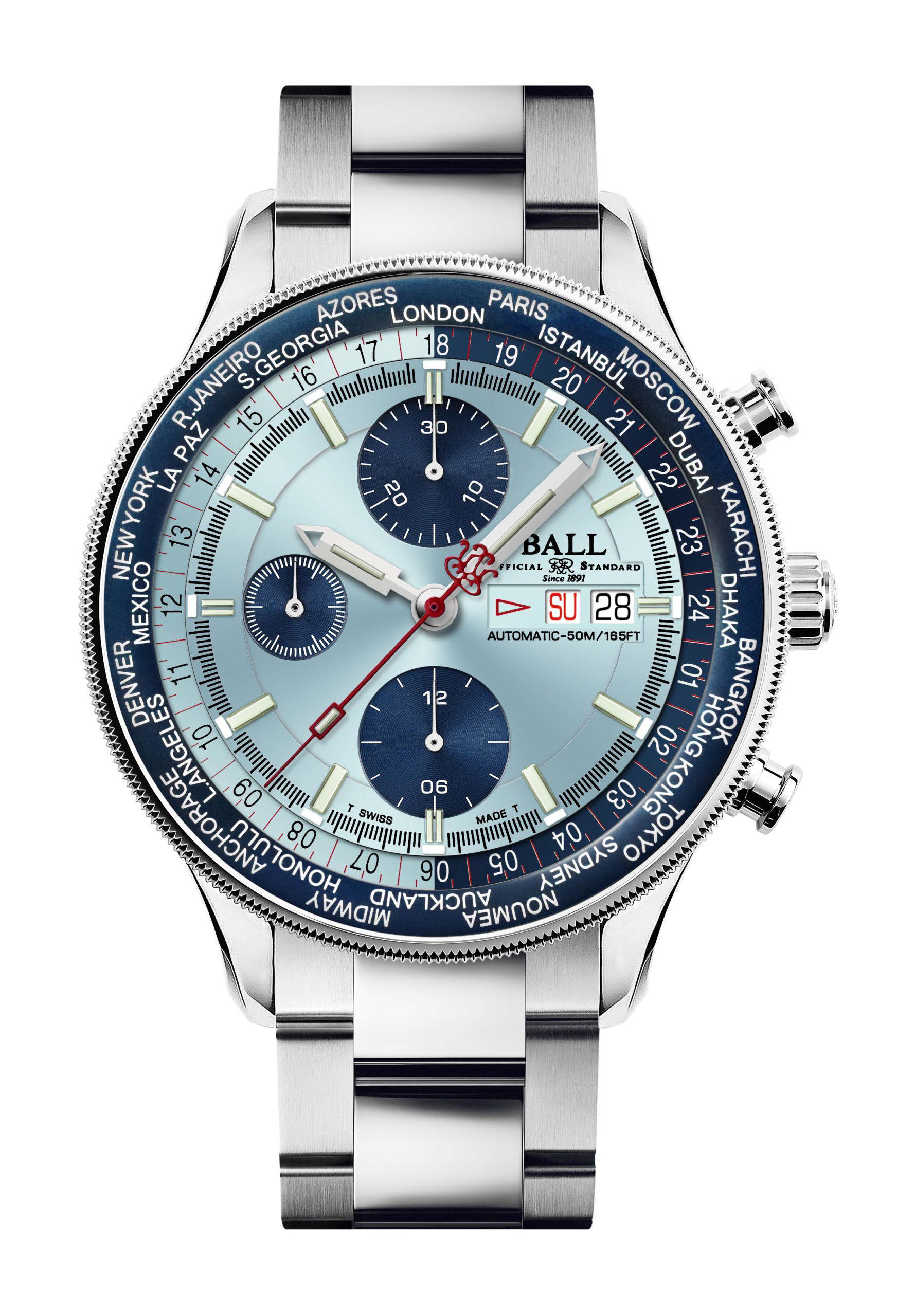 BALL Engineer II Navigator World Time Chronograph