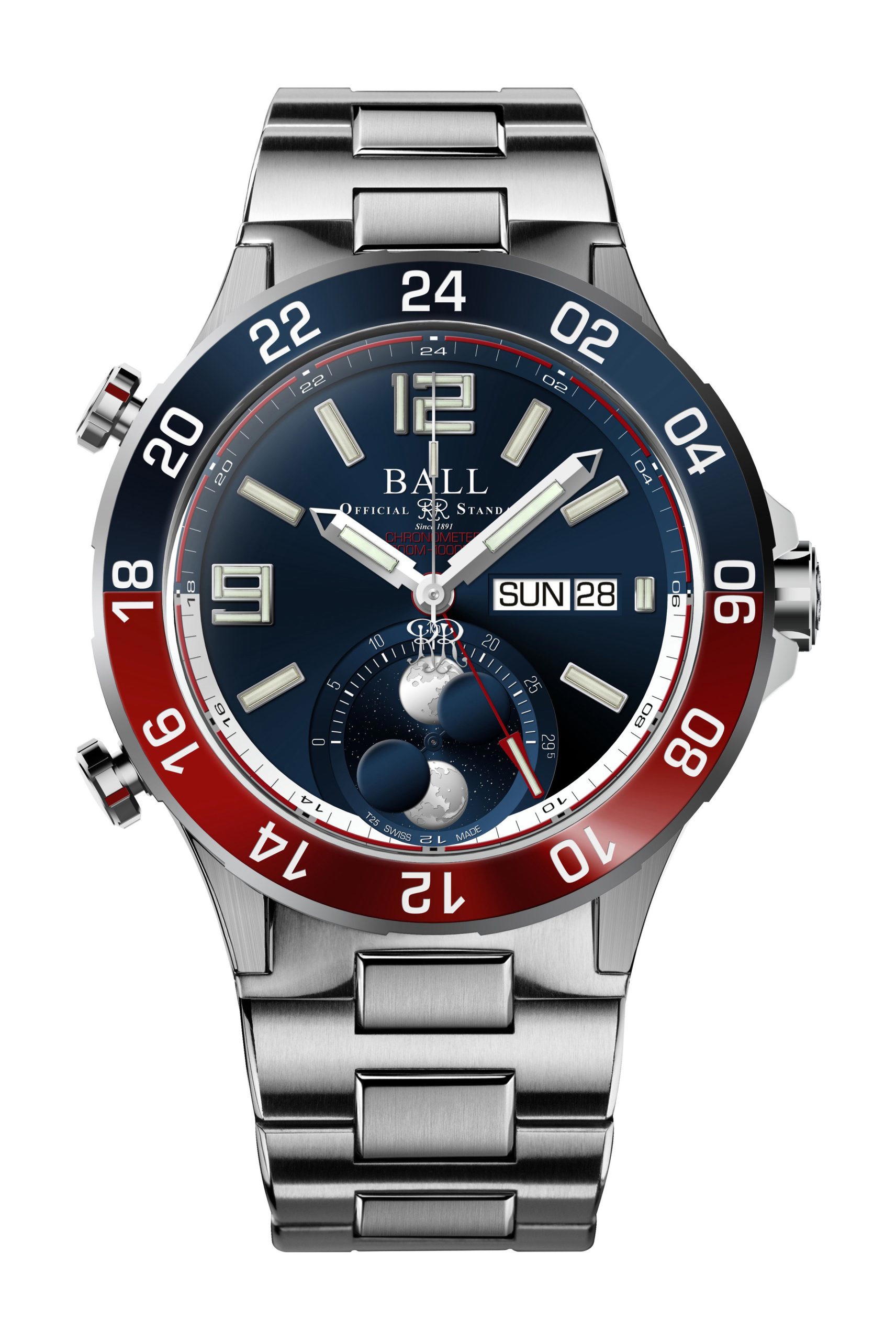 BALL Roadmaster Marine GMT Moon Phase