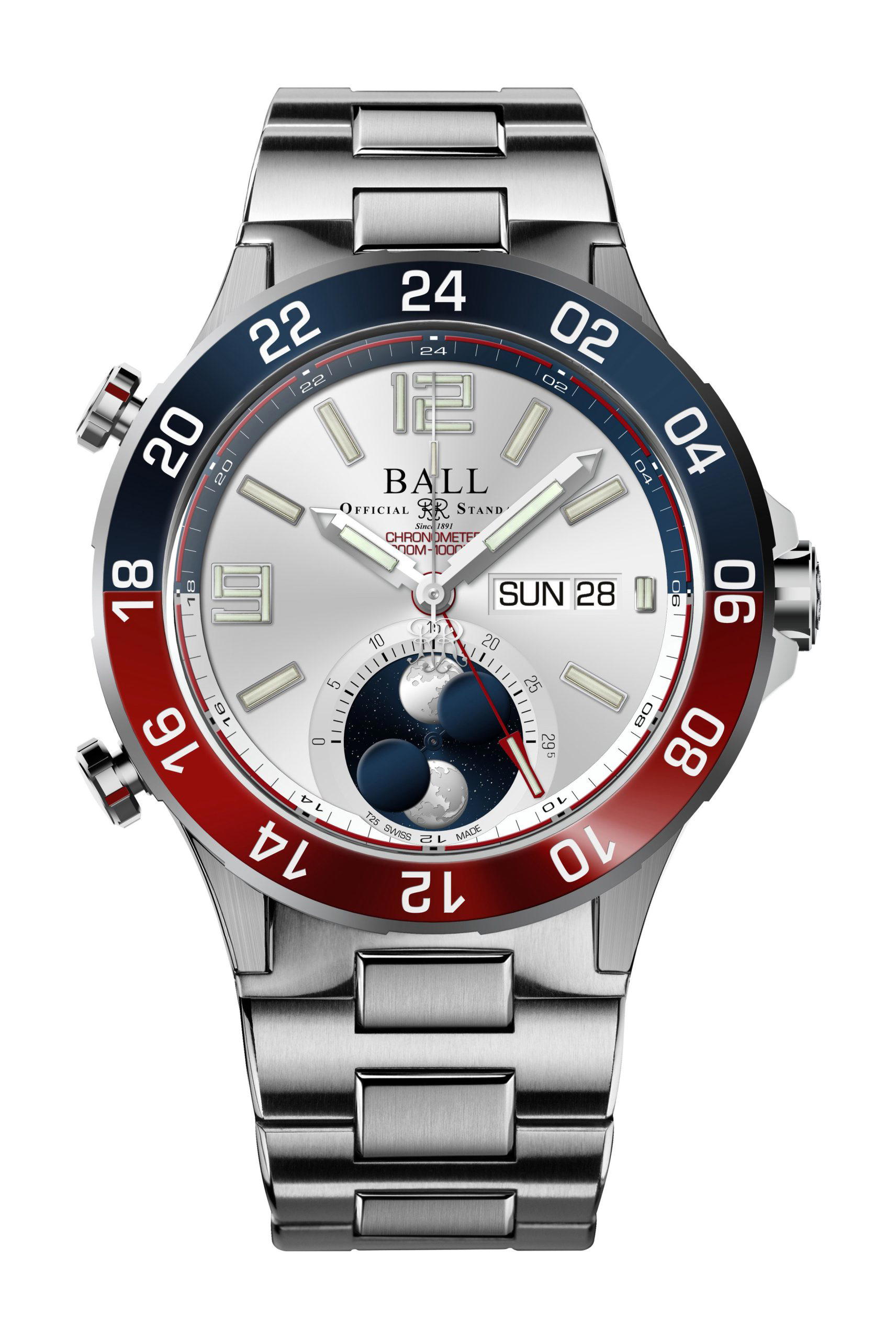 BALL Roadmaster Marine GMT Moon Phase