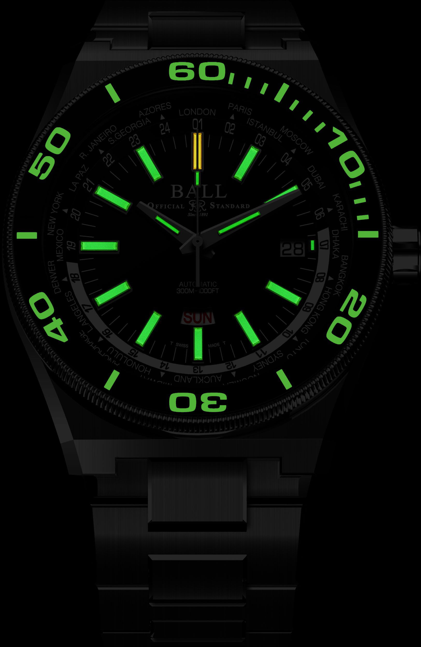 Ball Watch Roadmaster Worldtime