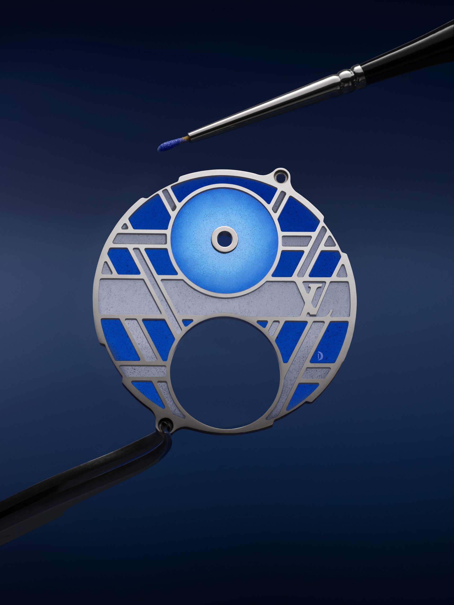 Louis Vuitton Voyager Flying Tourbillon Poinçon de Genève Plique-à-Jour