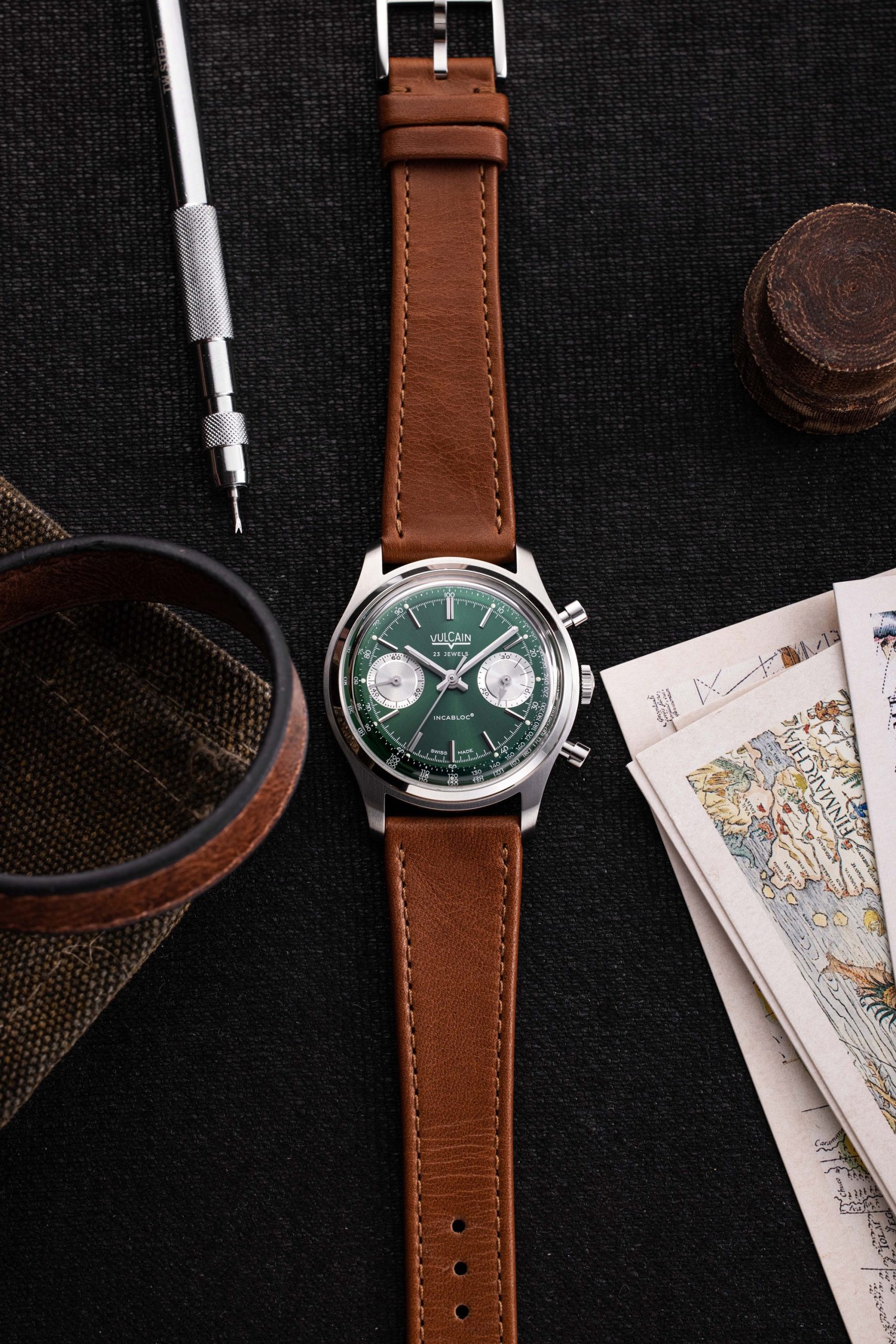 Chronograph 1970's Green - Image 3