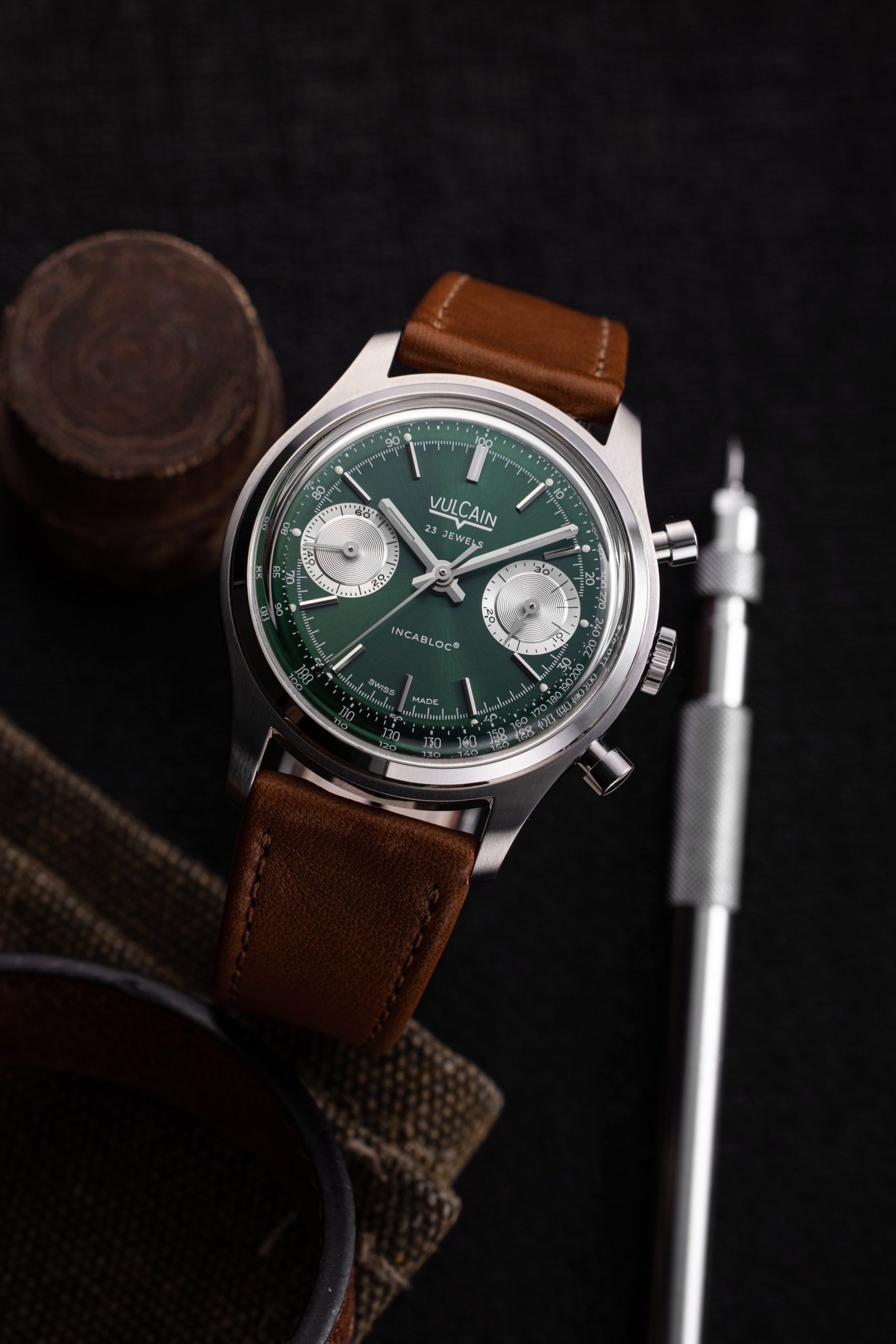 Chronograph 1970's Green - Image 4