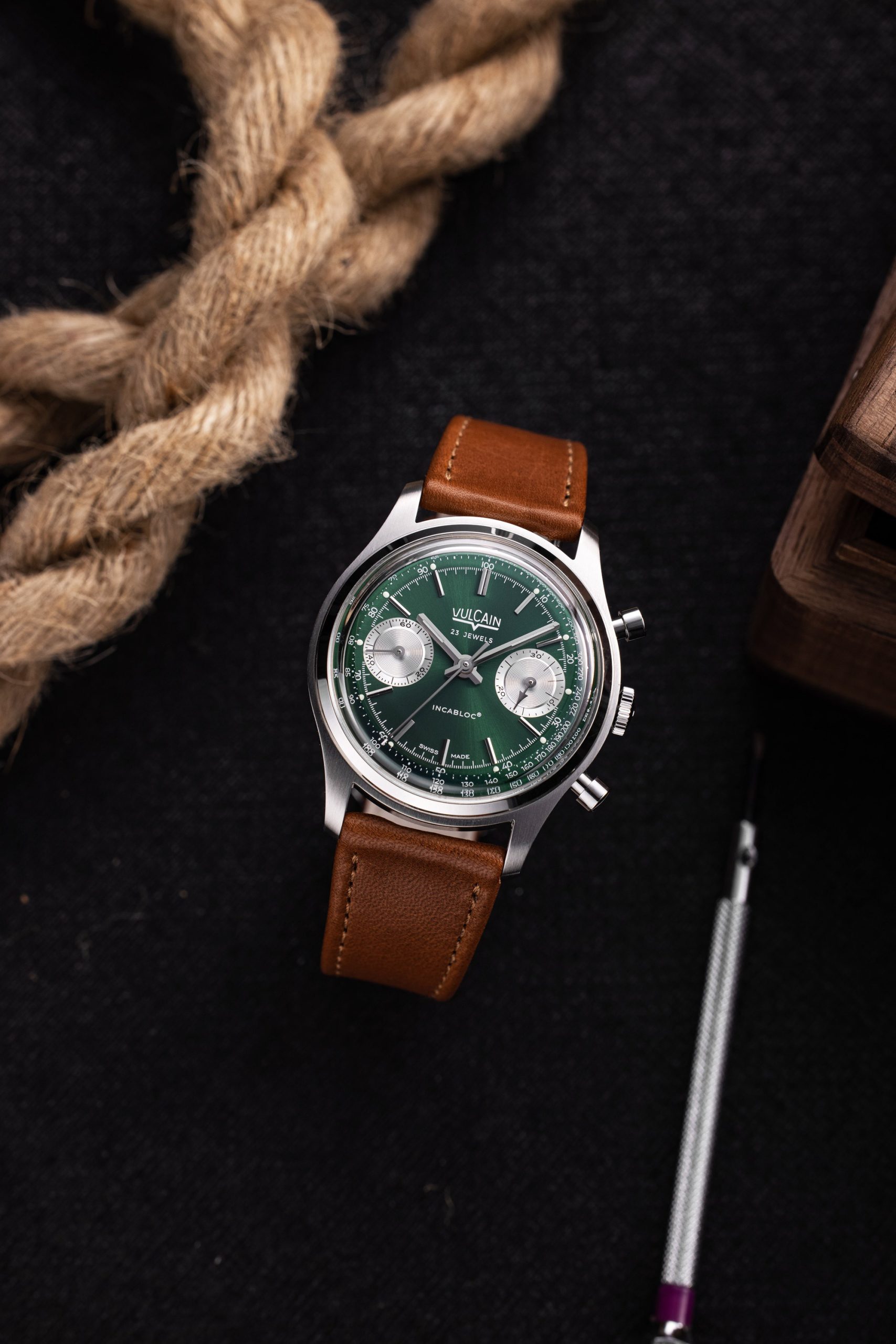Chronograph 1970's Green - Image 6