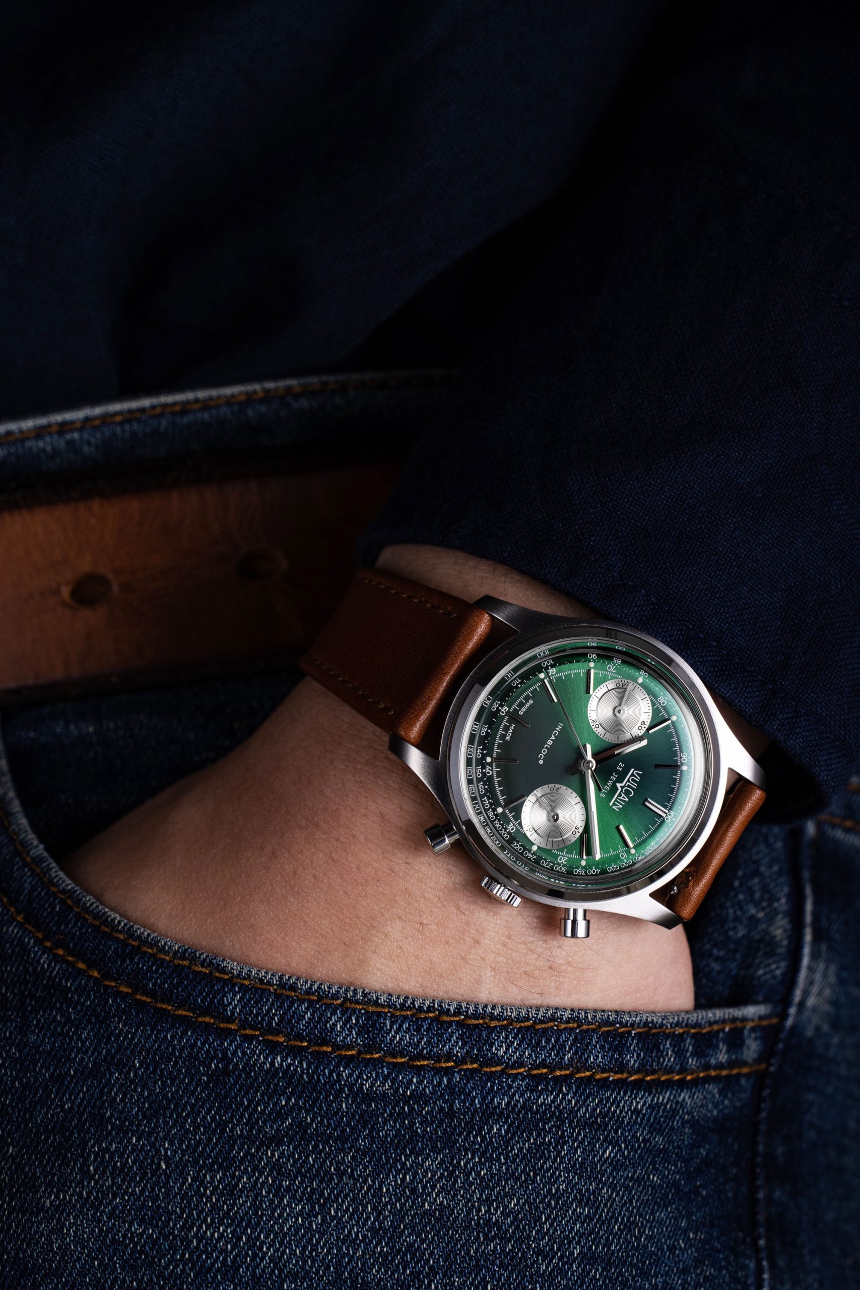 Chronograph 1970's Green - Image 8