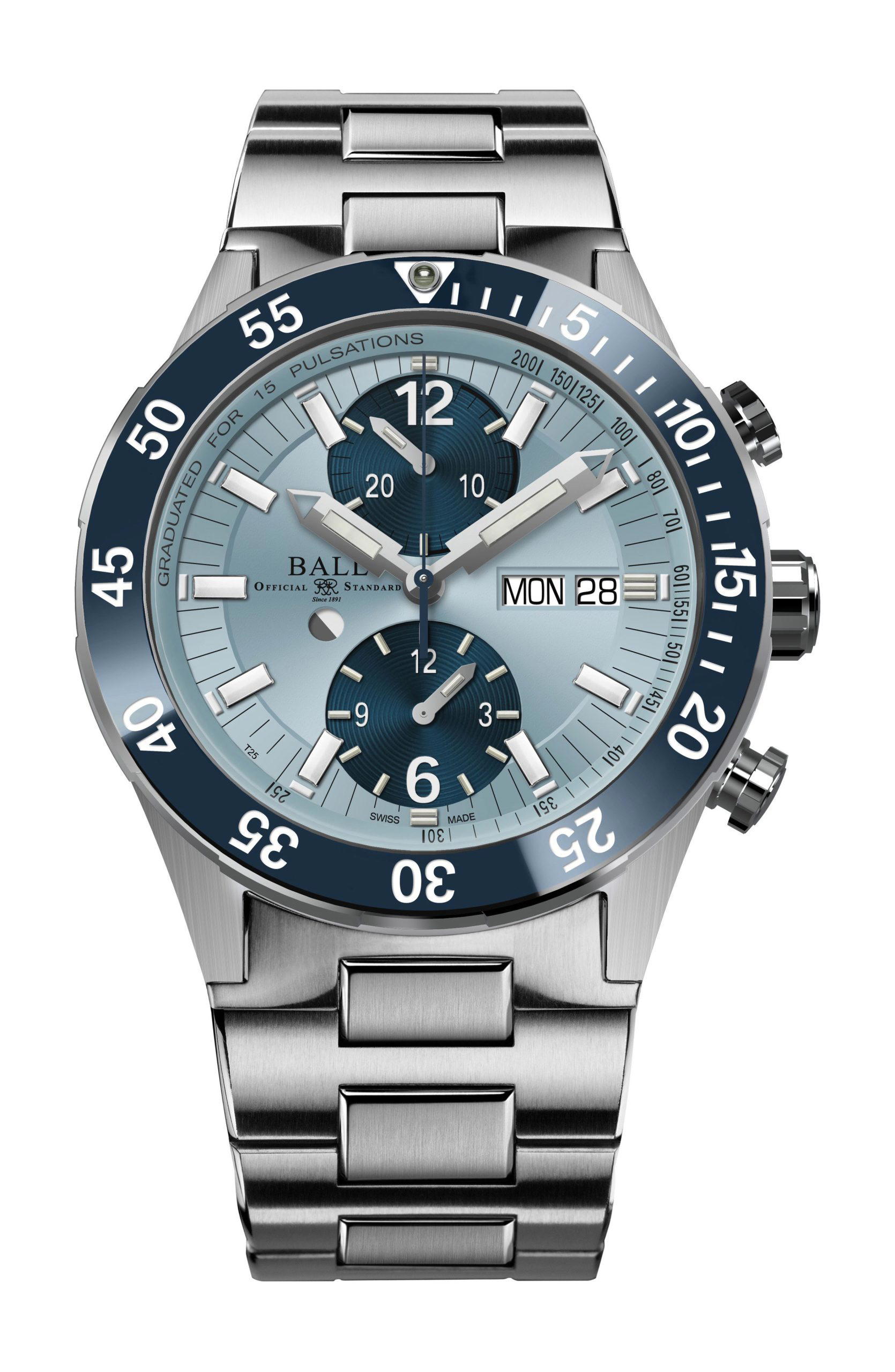 BALL Roadmaster Rescue Chronograph 42