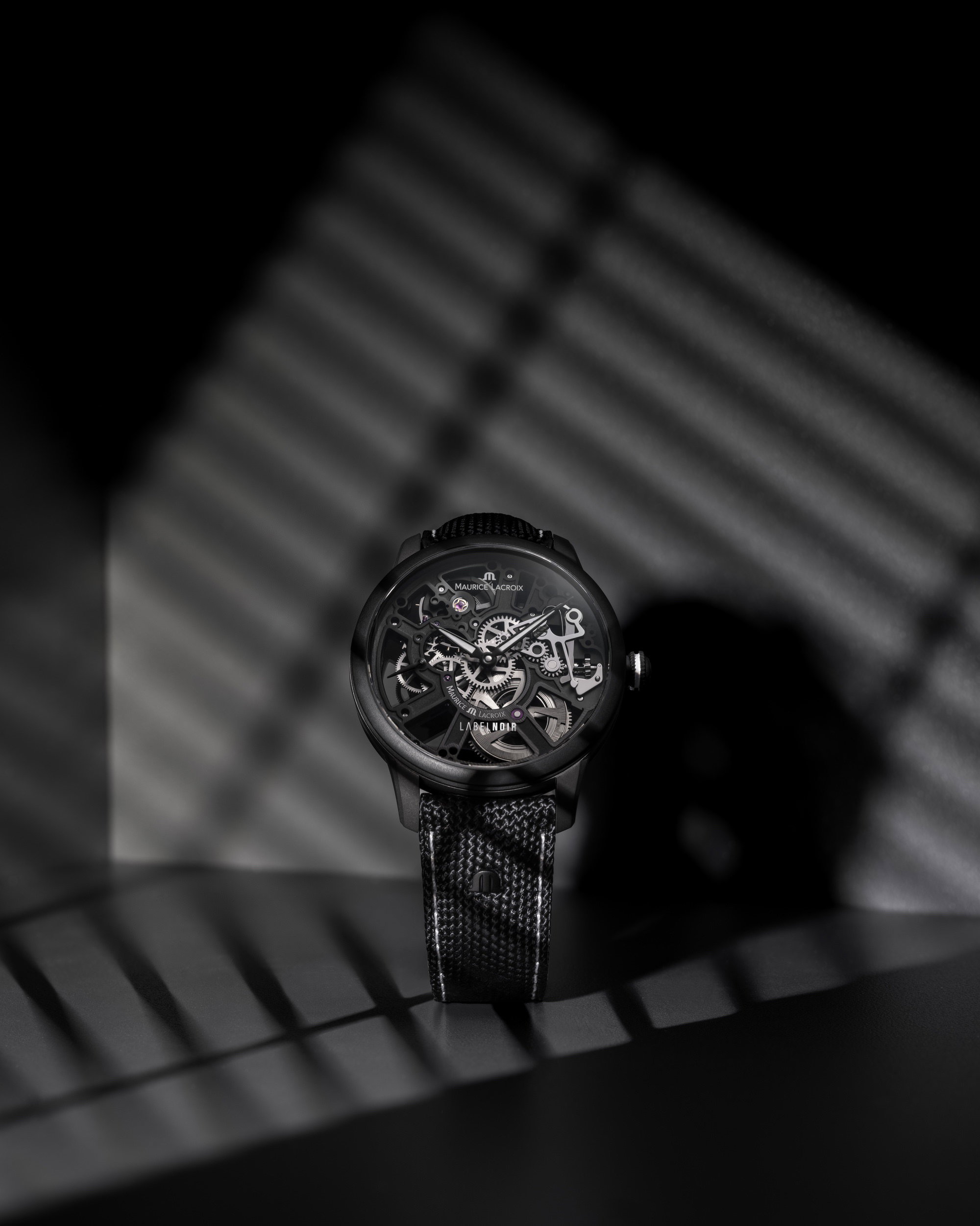 Maurice Lacroix Masterpiece Skeleton Label Noir