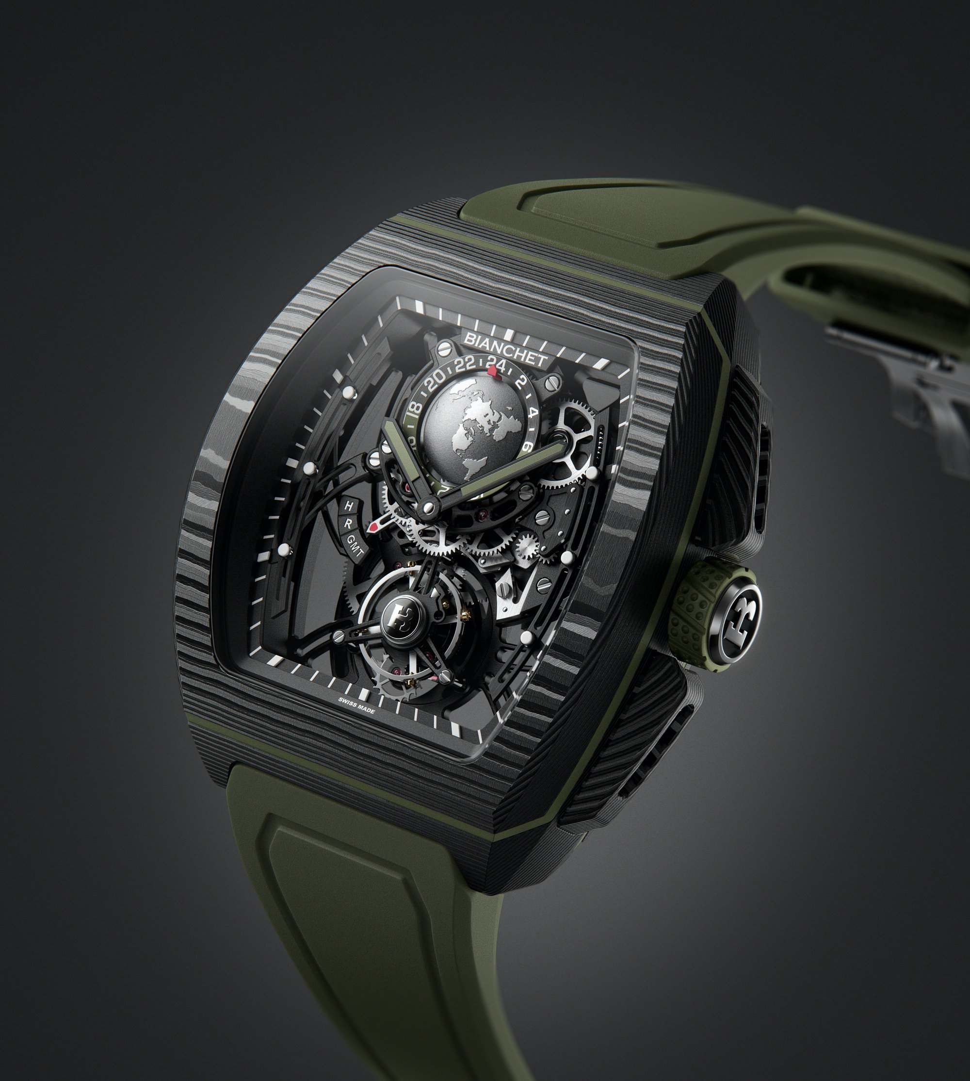 B1.618 Sport GMT Carbon Fern Green - Image 2