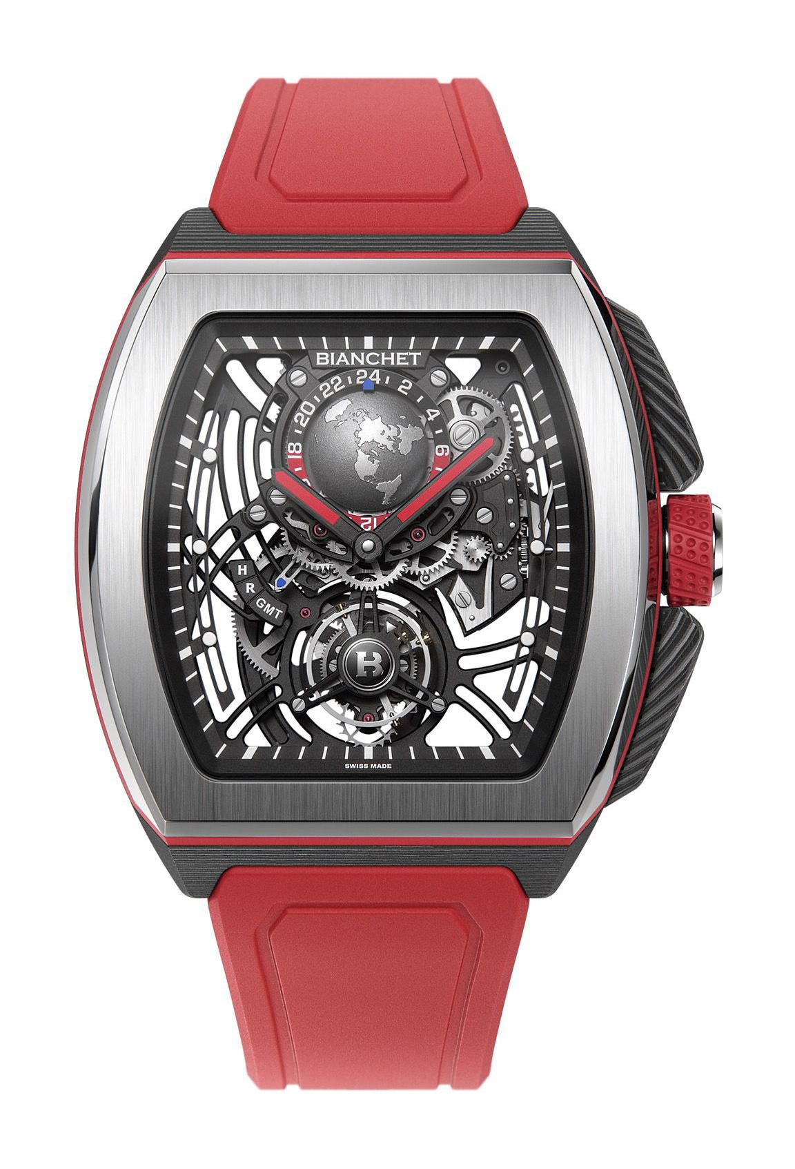 Bianchet Flying Tourbillon Sport GMT Hybrid Red