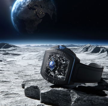 Bianchet Flying Tourbillon Sport GMT Carbon Sky Blue