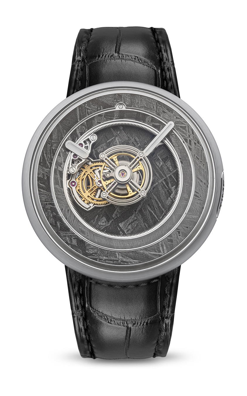 Marco Tedeschi Central Floating Tourbillon Titanium Meteorite