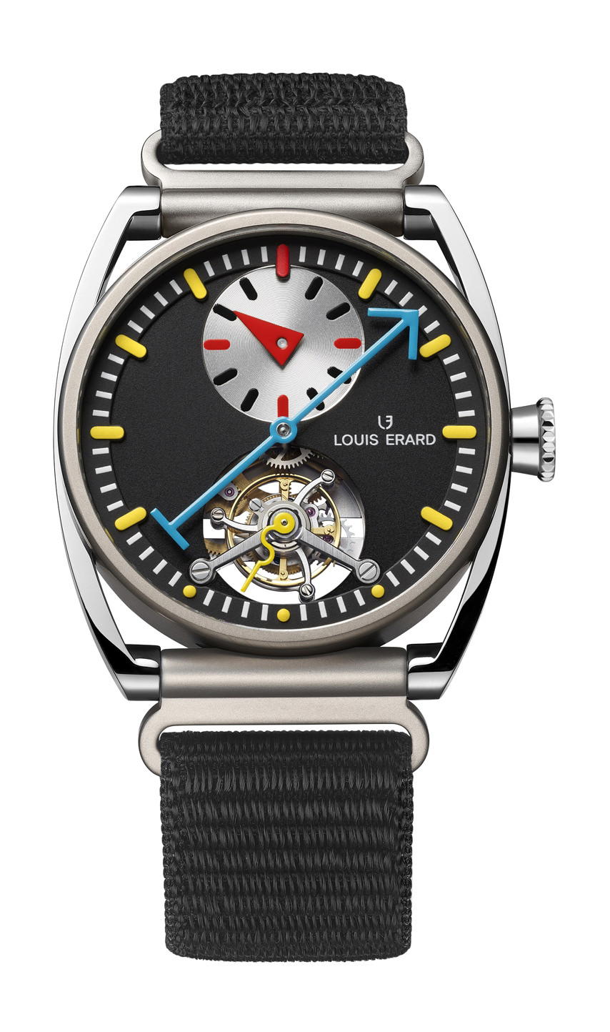 Louis Erard Excellence Le Régulateur Tourbillon Louis Erard x Alain Silberstein Black