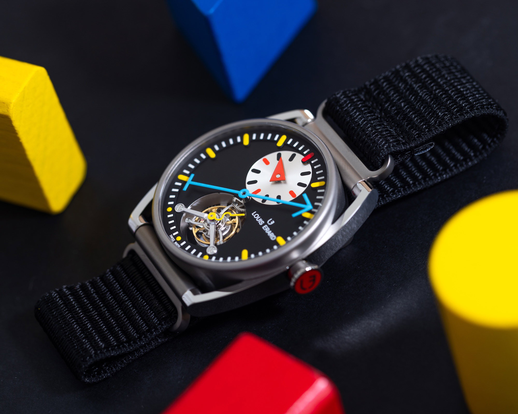 Louis Erard Excellence Le Régulateur Tourbillon Louis Erard x Alain Silberstein Black
