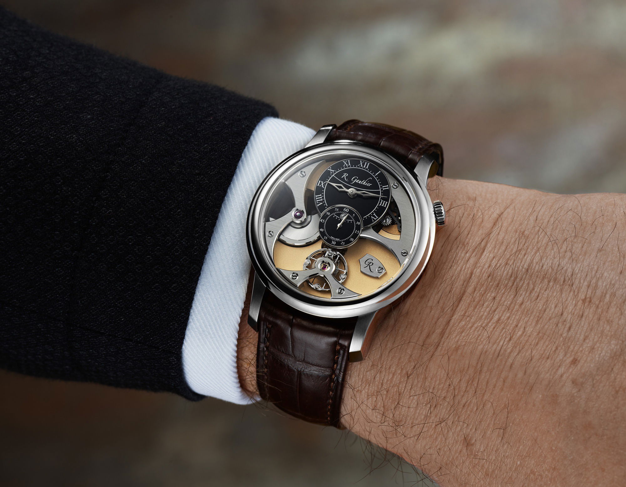 Romain Gauthier Insight Micro-rotor White Gold
