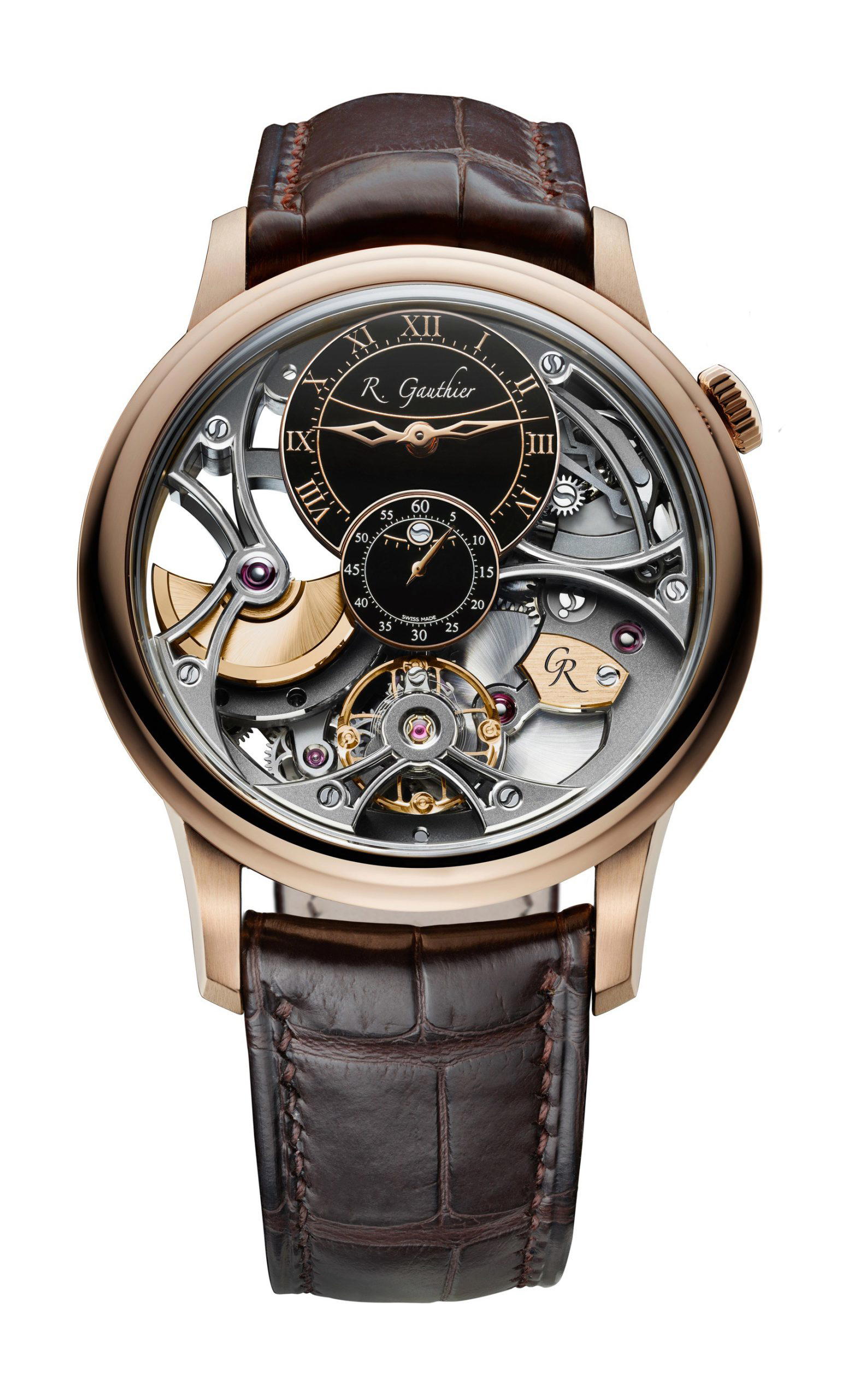 Romain Gauthier Insight Micro-rotor Squelette Red Gold