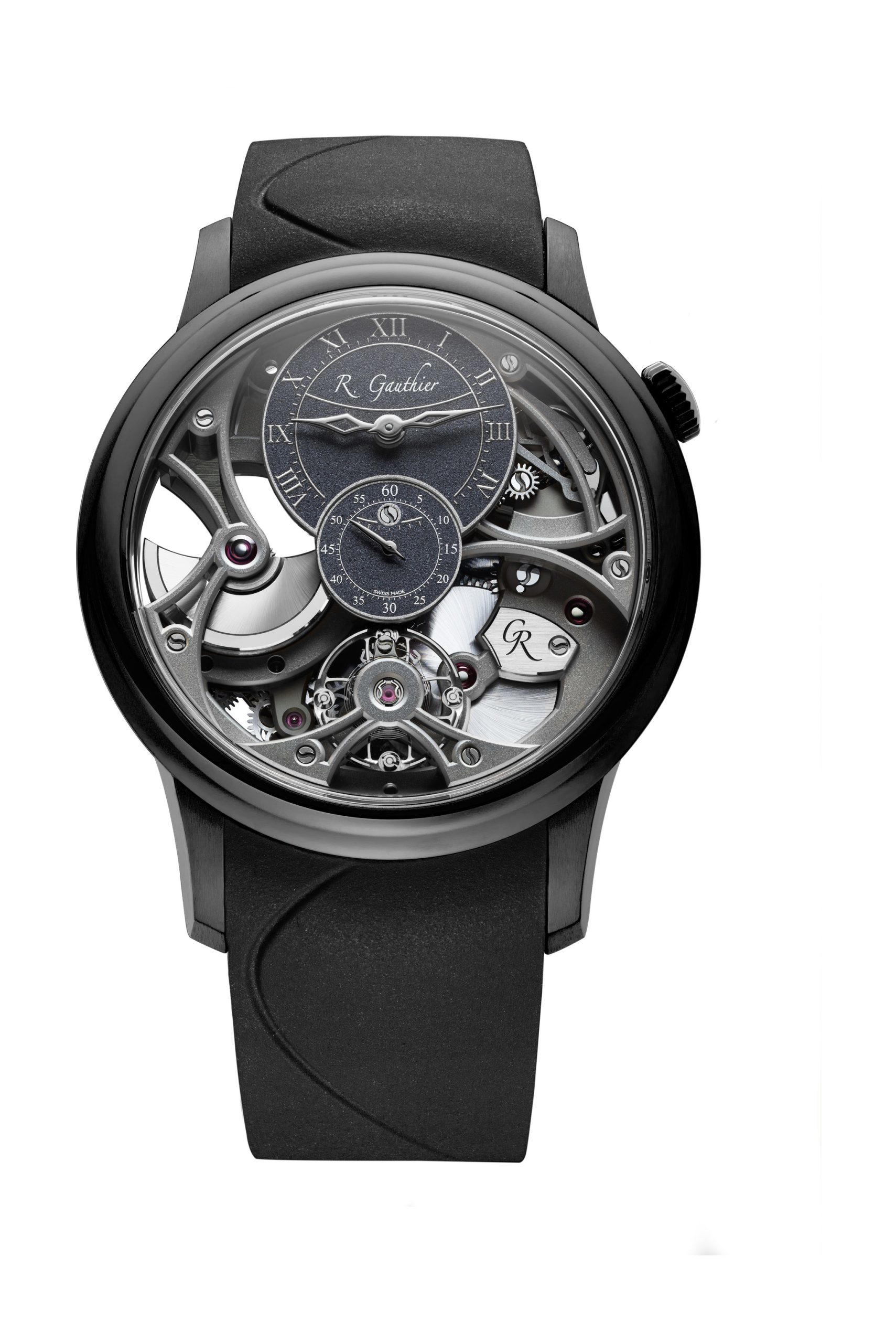 Romain Gauthier Insight Micro-rotor Squelette Black Titanium