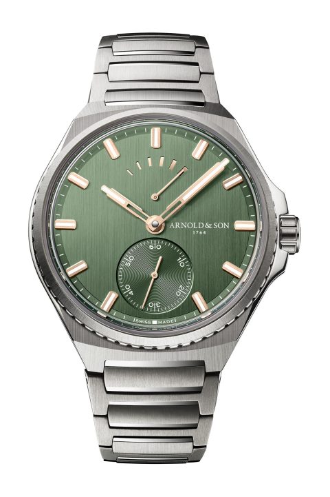 Arnold
Son Longitude Titanium Fern Green