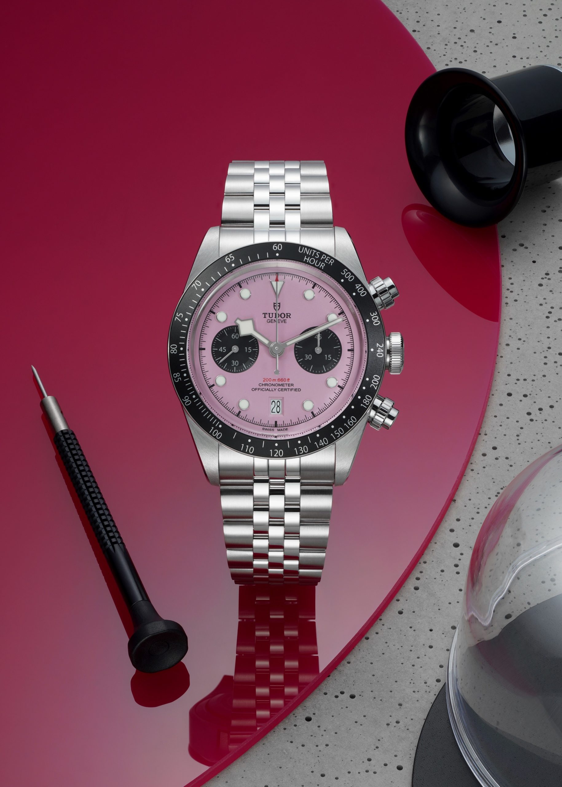 TUDOR Black Bay Chrono Pink