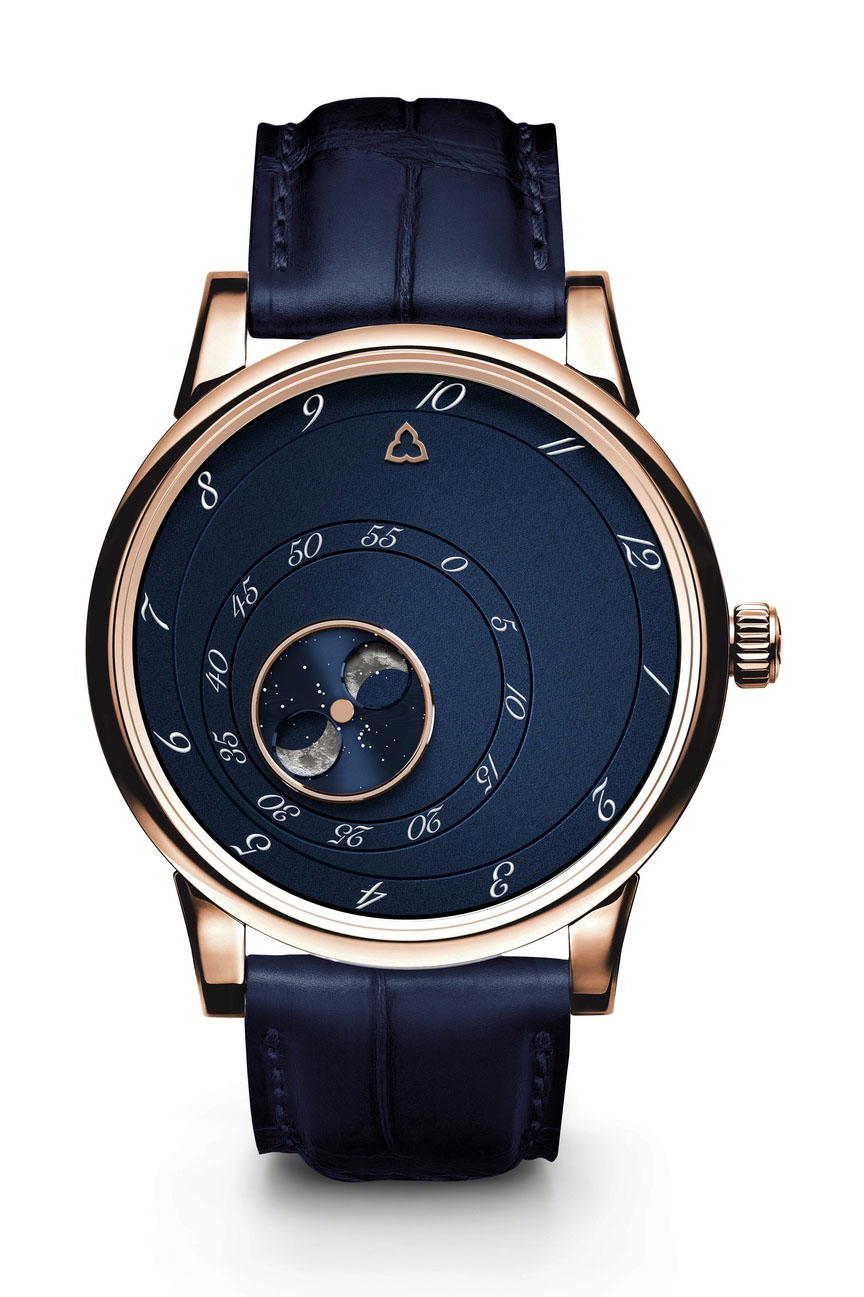 Trilobe Les Matinaux L'Heure Exquise Blue Rose Gold