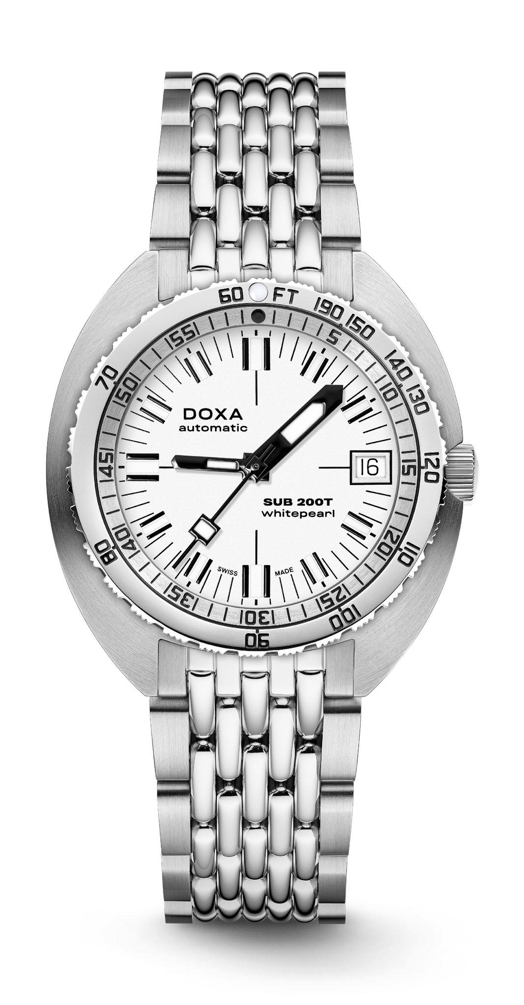 Doxa SUB 200T Whitepearl Iconic