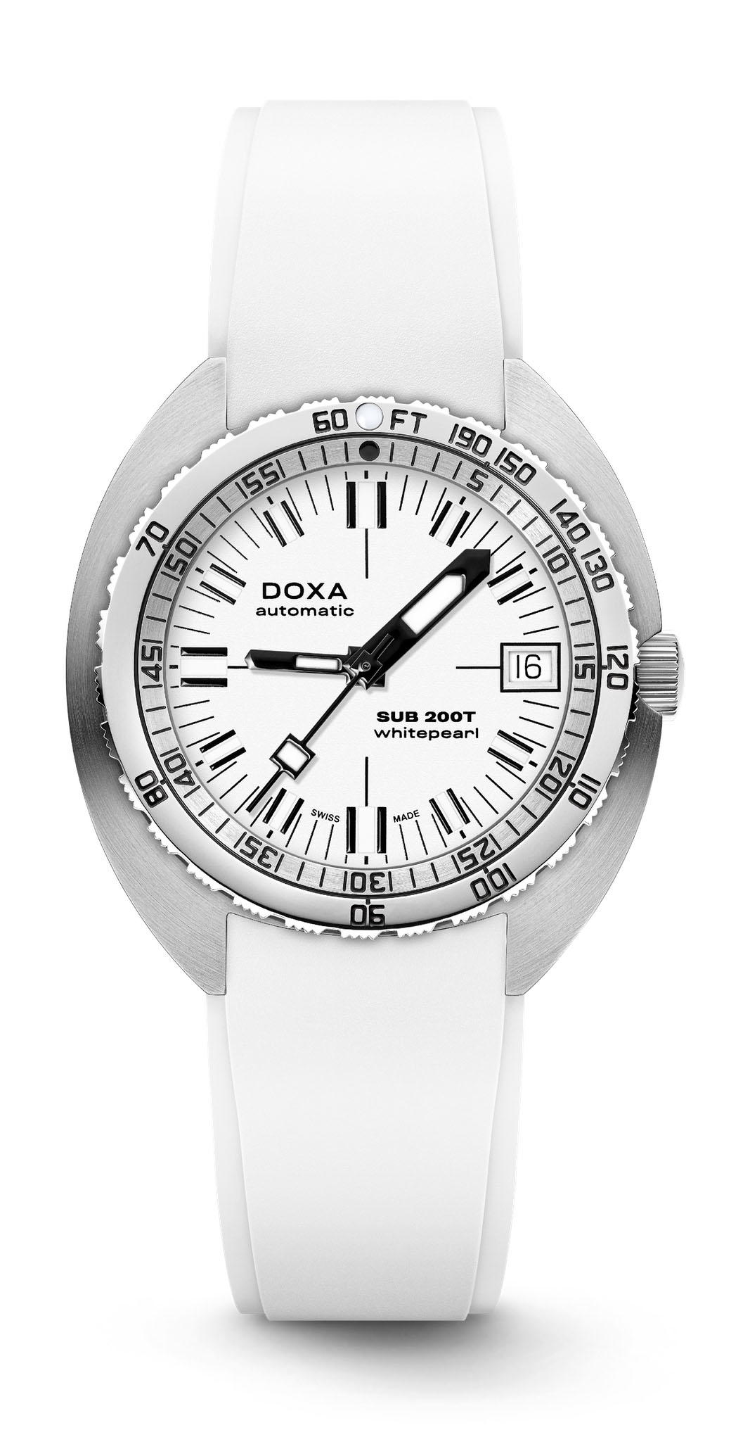 Doxa SUB 200T Whitepearl Iconic