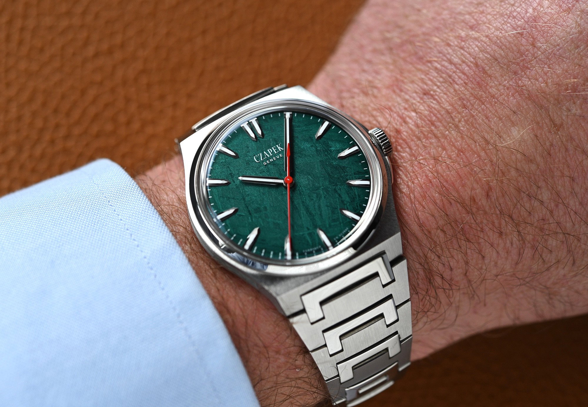 Czapek Antarctique Green Meteor Limited Edition