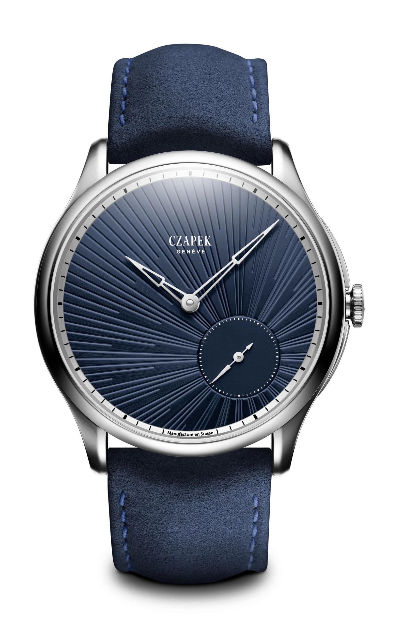Czapek Promenade Guilloché Soleil Bleu Nuit