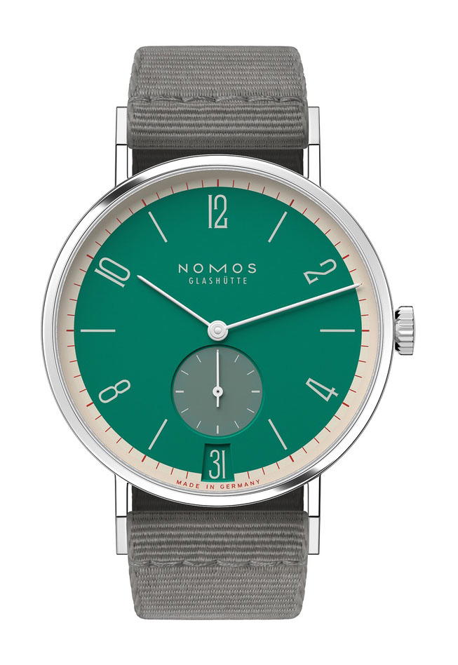 Nomos Glashütte Tangente 38 Schlossgrün
