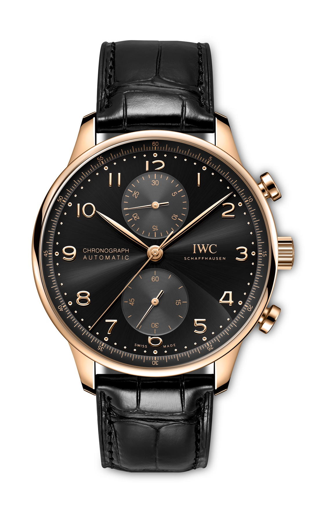 IWC Schaffhausen Portugieser Chronograph Obsidian
