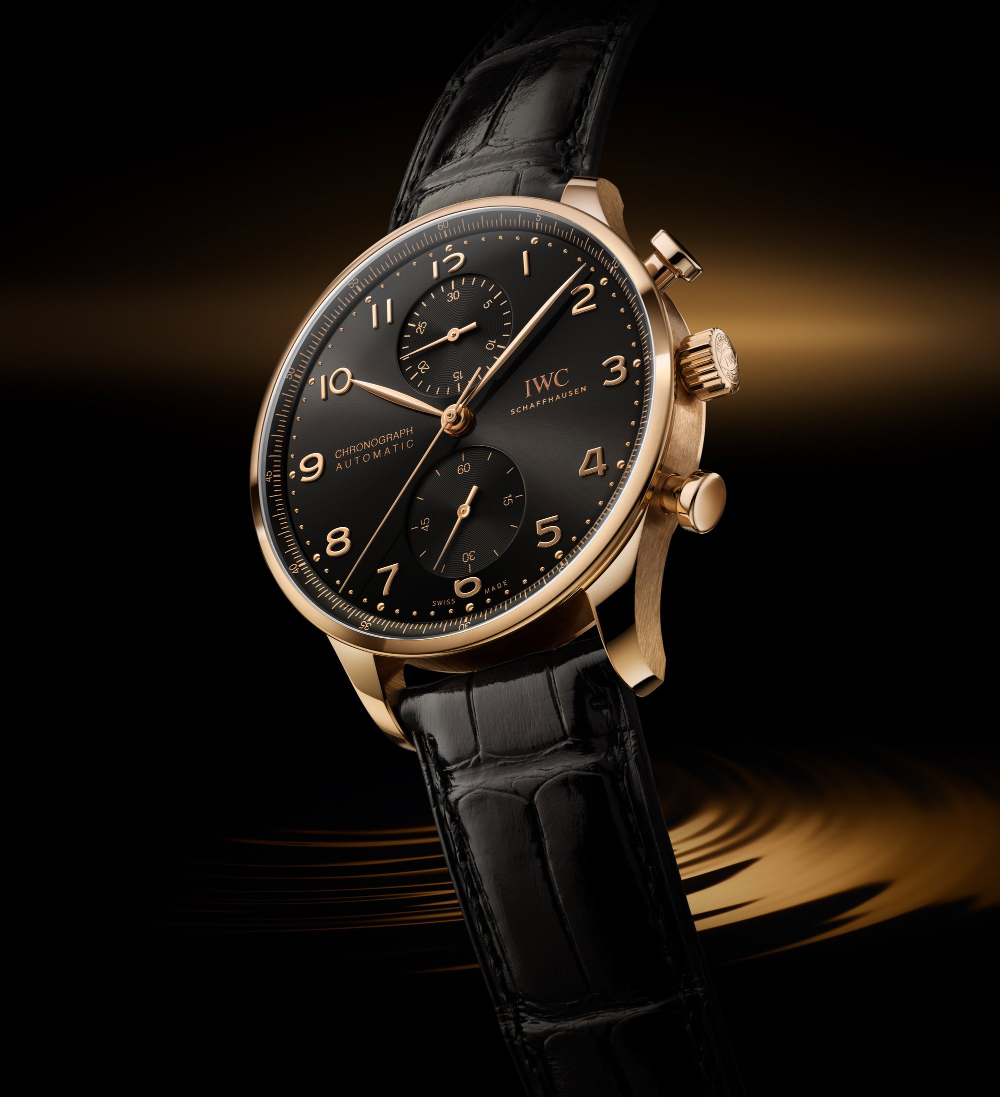 IWC Schaffhausen Portugieser Chronograph Obsidian