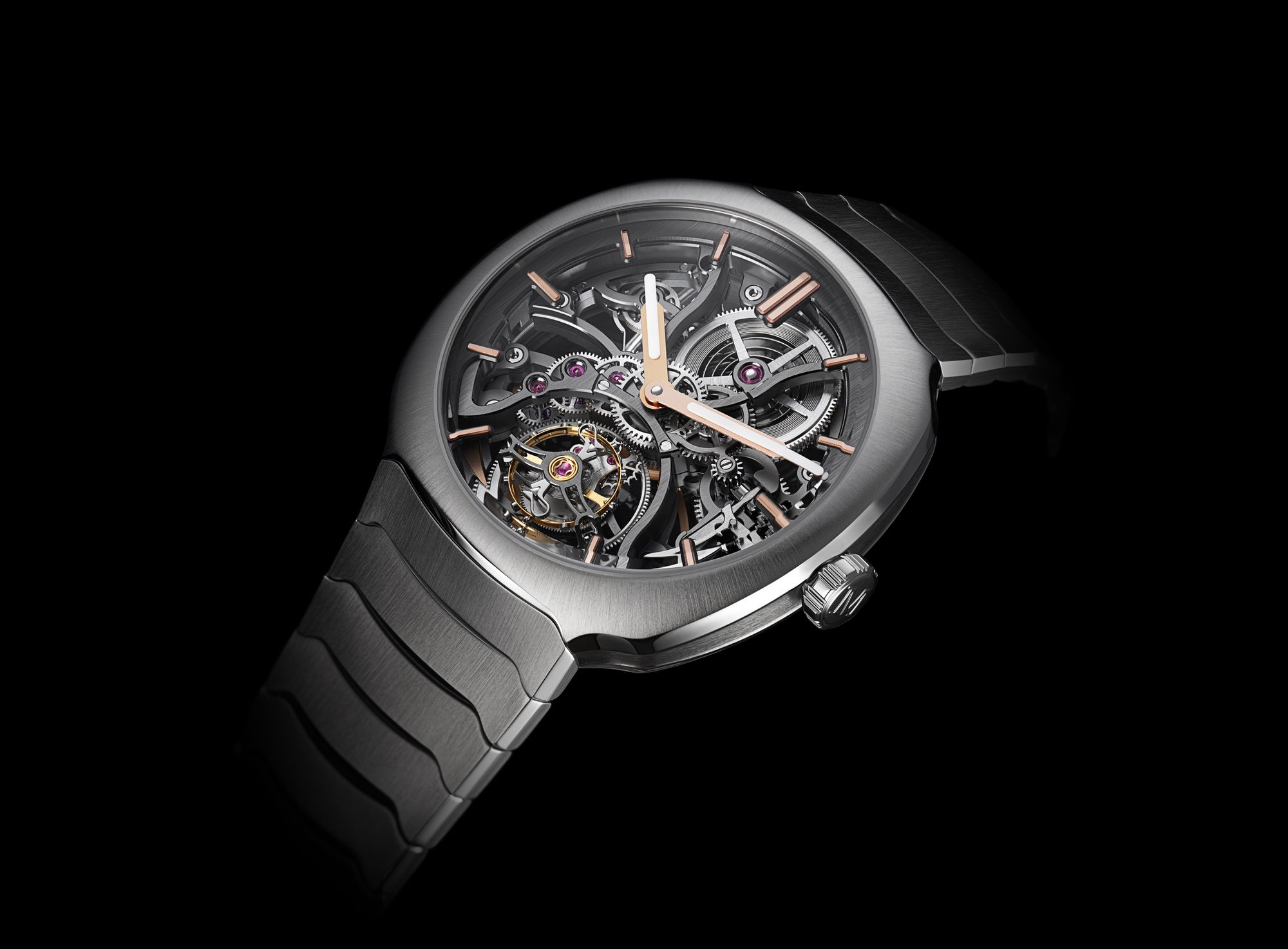 H. Moser &amp; Cie Streamliner Tourbillon Skeleton Double Hairspring