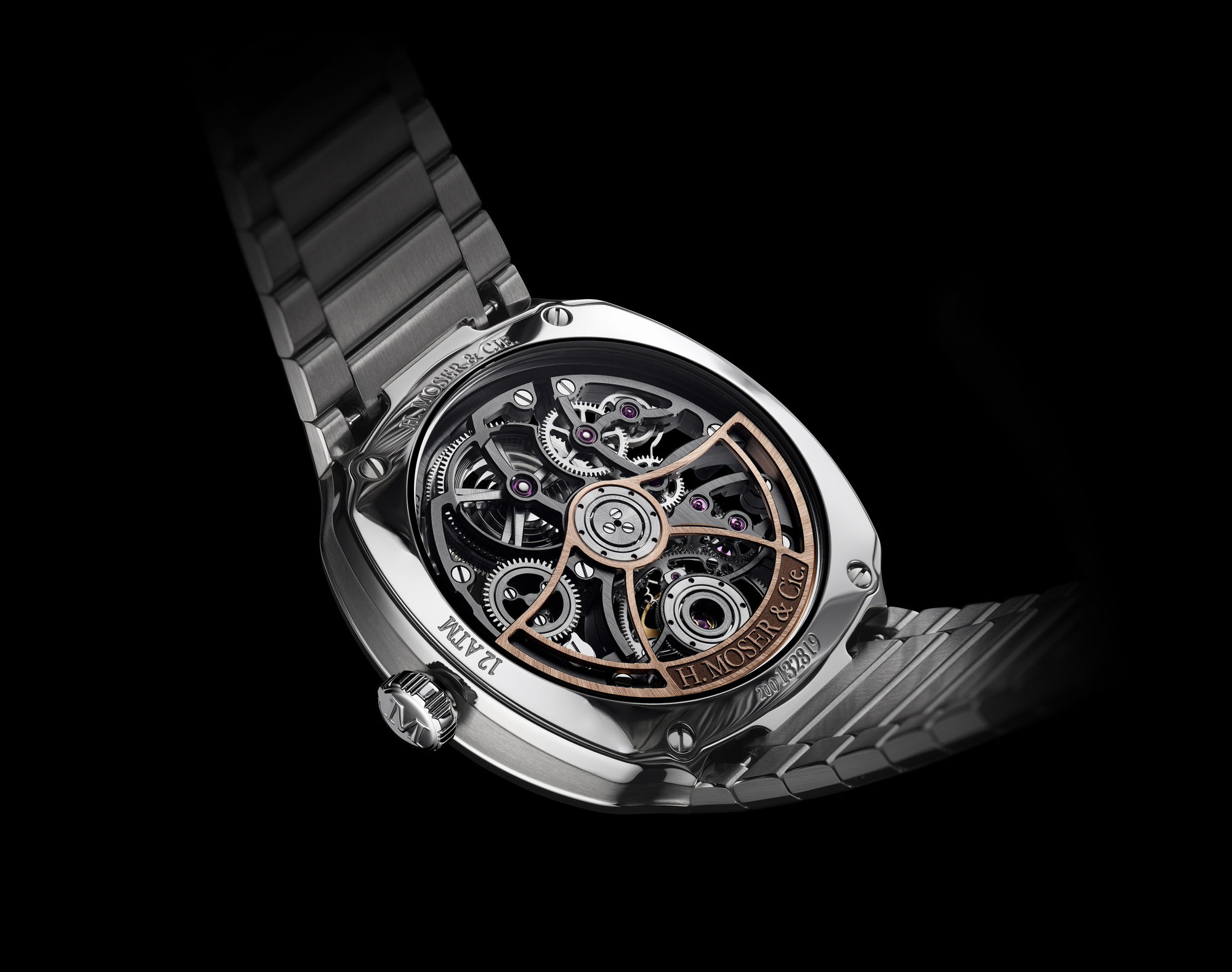 H. Moser &amp; Cie Streamliner Tourbillon Skeleton Double Hairspring