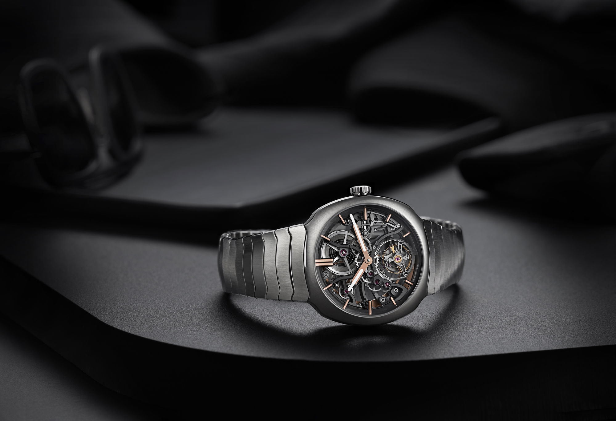 H. Moser &amp; Cie Streamliner Tourbillon Skeleton Double Hairspring