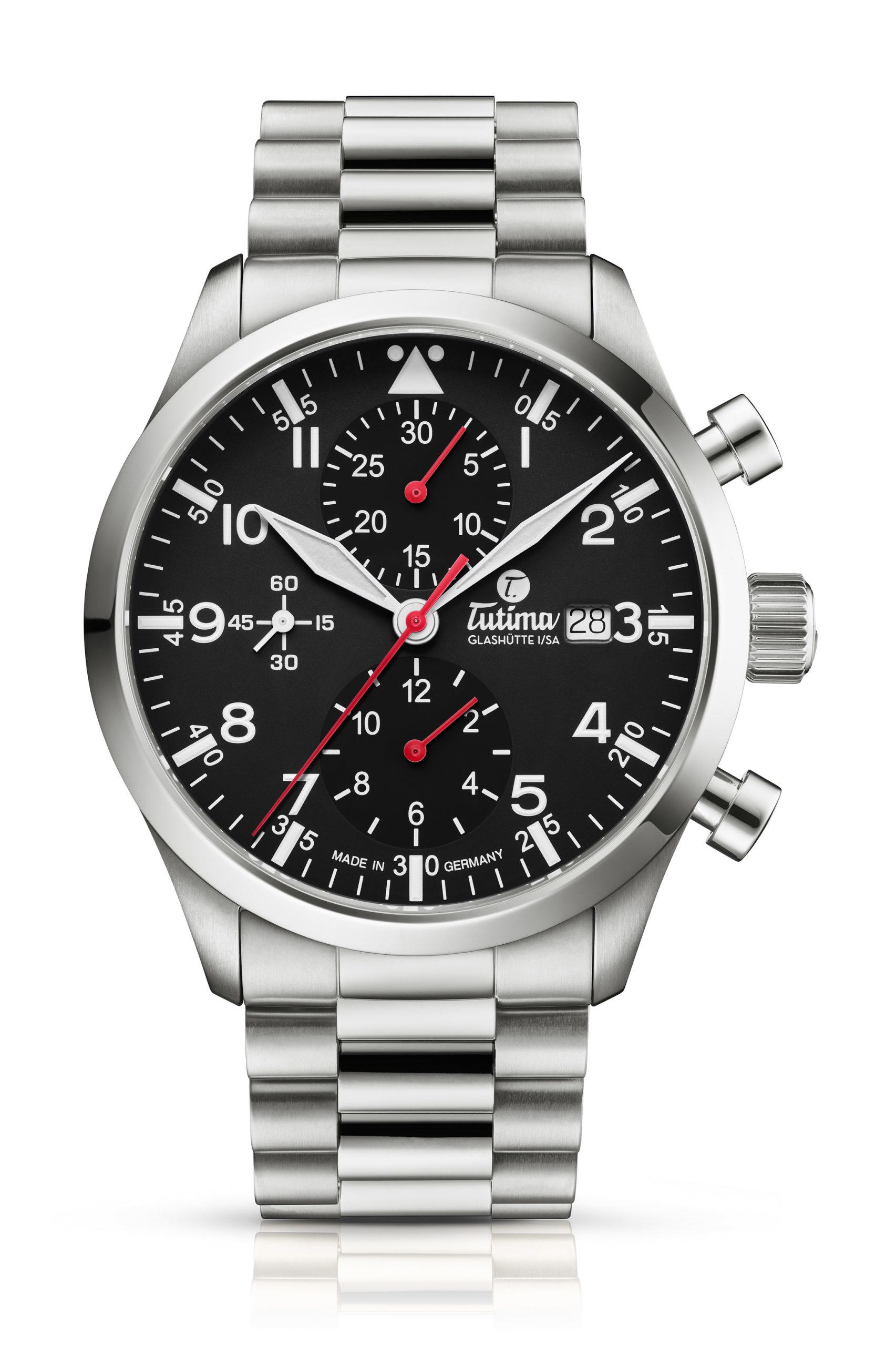 Tutima Glashütte Flieger Legacy T5 Chronograph