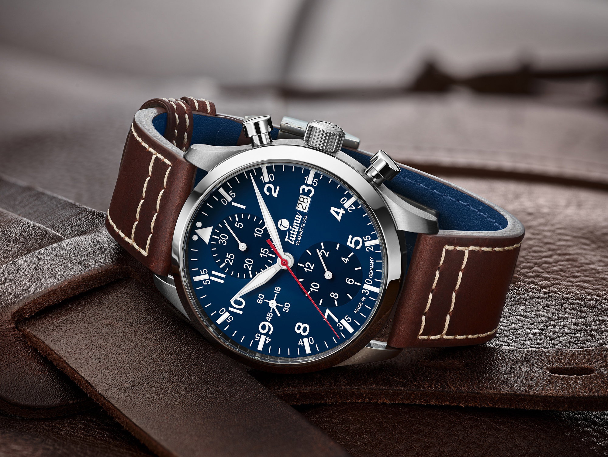 Tutima Glashütte Flieger Legacy T5 Chronograph