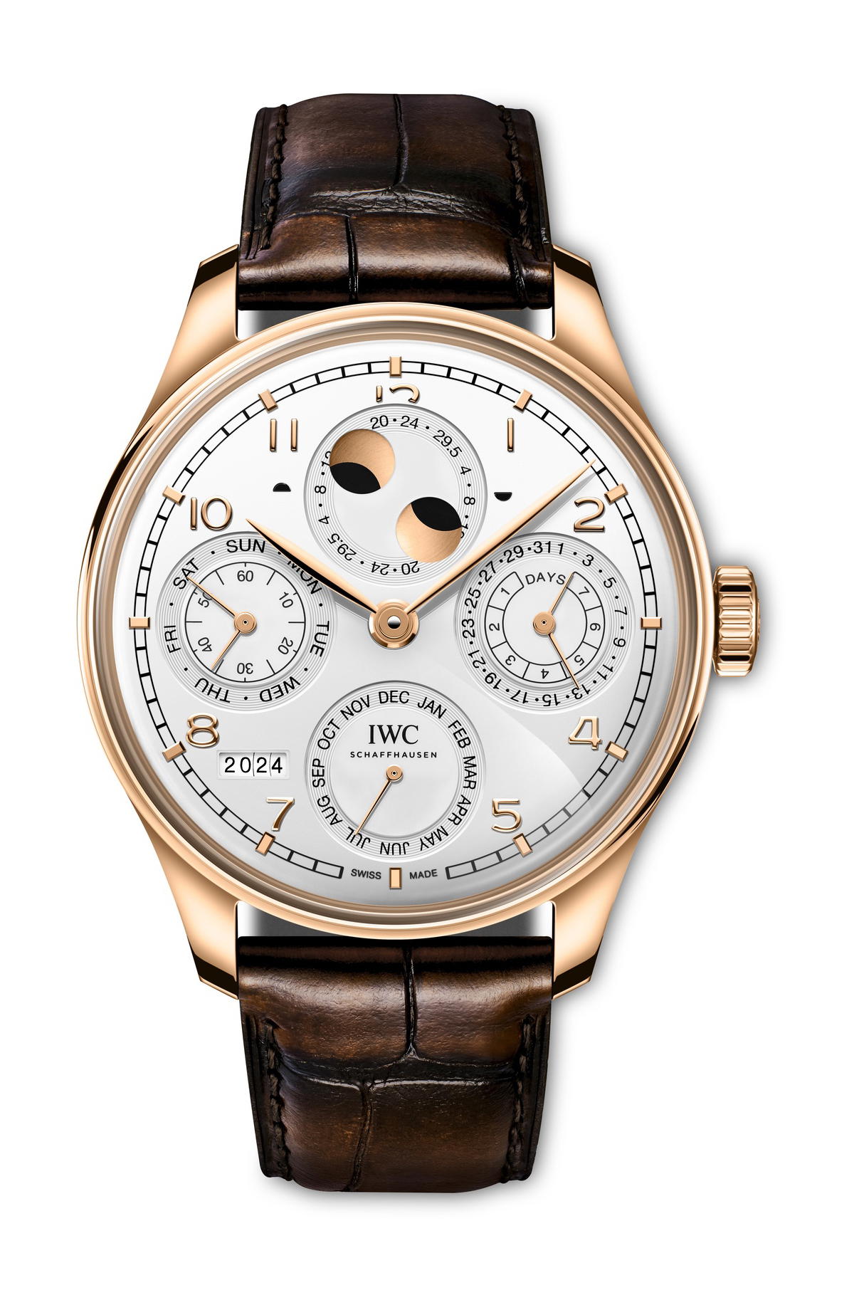 IWC Schaffhausen Portugieser Perpetual Calendar 44 Silver Moon