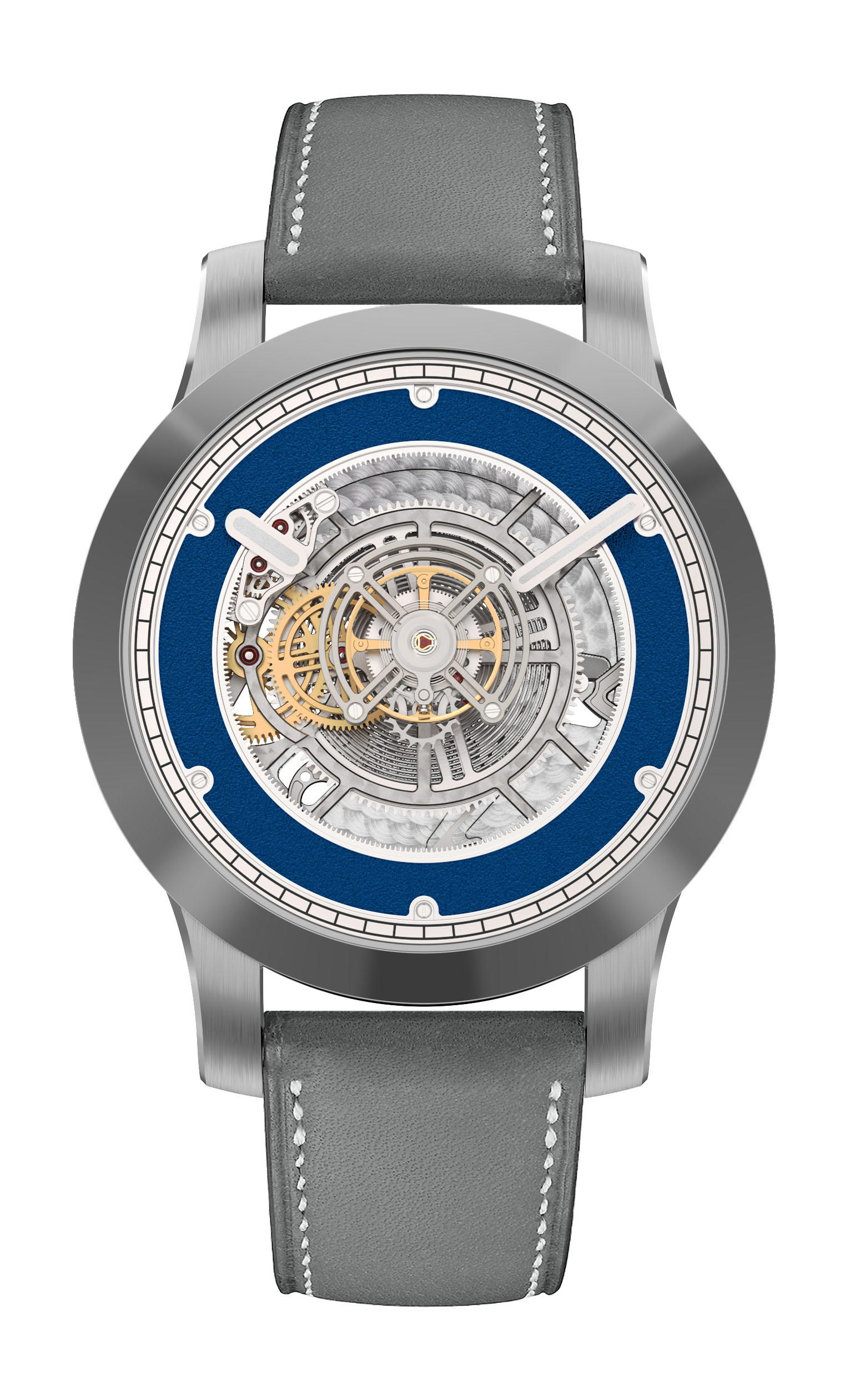 Marco Tedeschi KS 06 Central Floating Tourbillon Titanium Blue