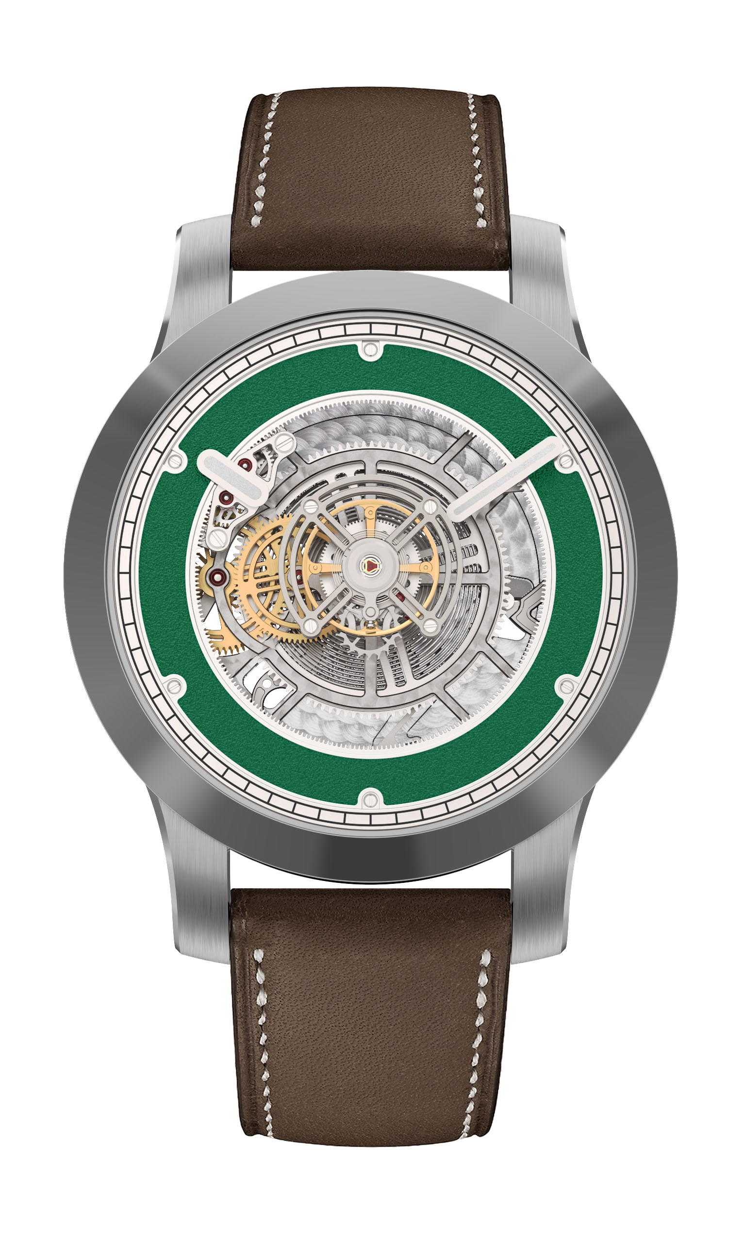 Marco Tedeschi KS 06 Central Floating Tourbillon Titanium Green