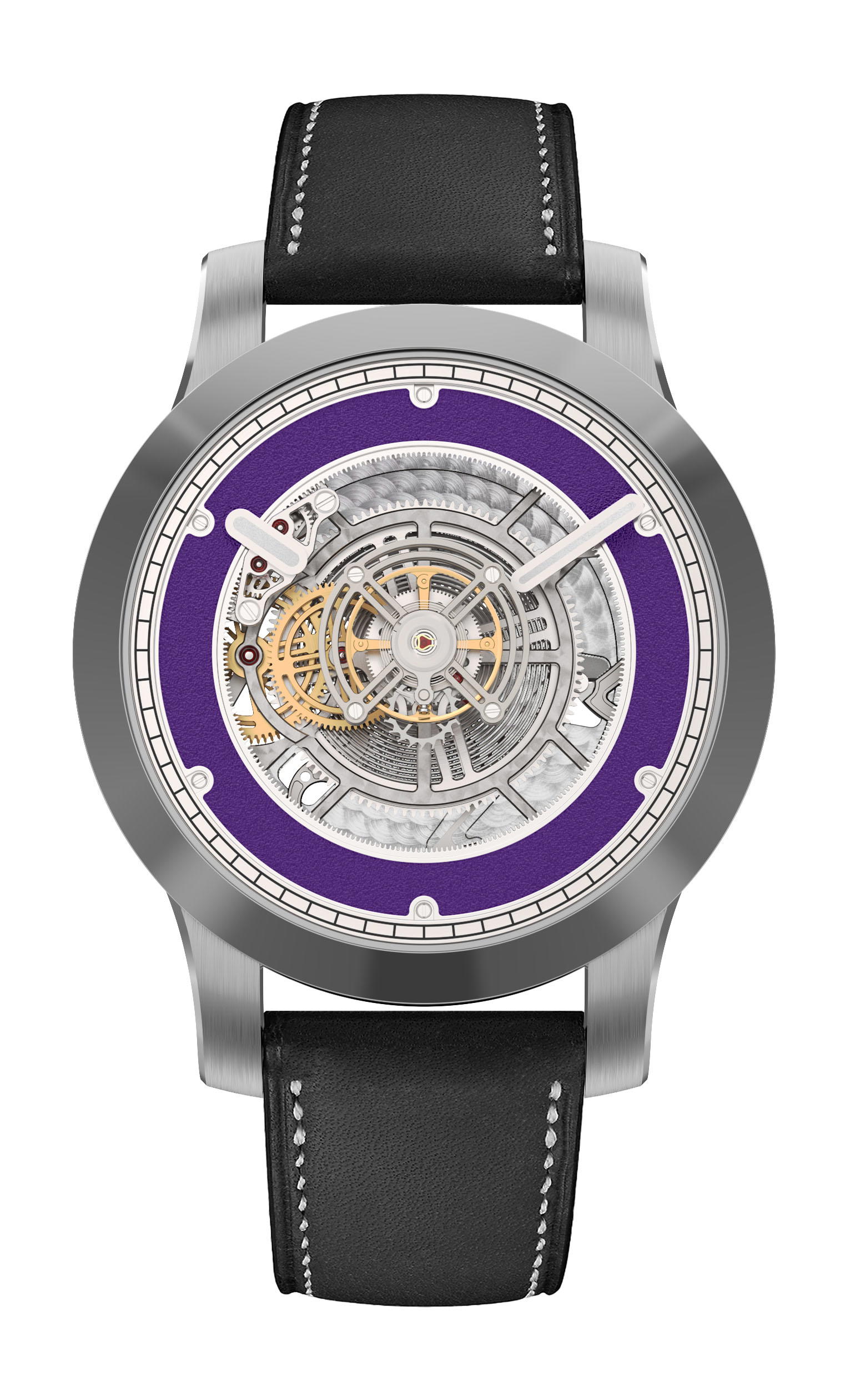 Marco Tedeschi KS 06 Central Floating Tourbillon Titanium Purple