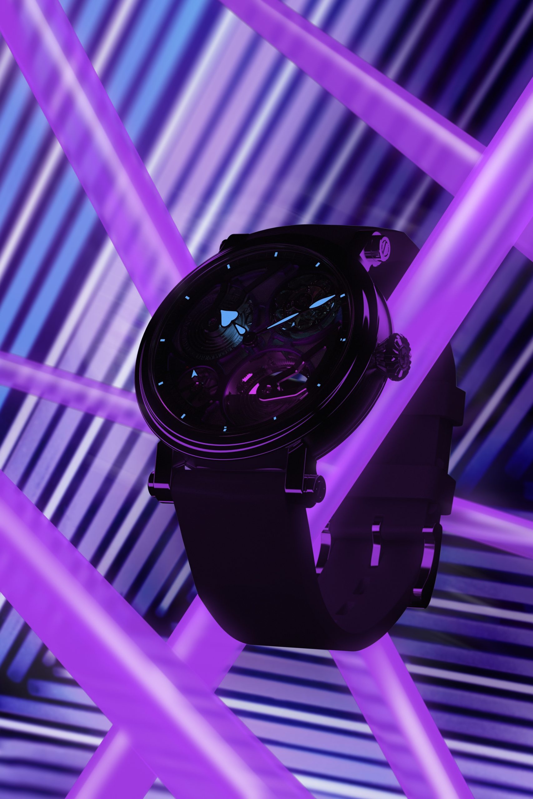 Openworked Tourbillon Ultra-Violet - Image 10