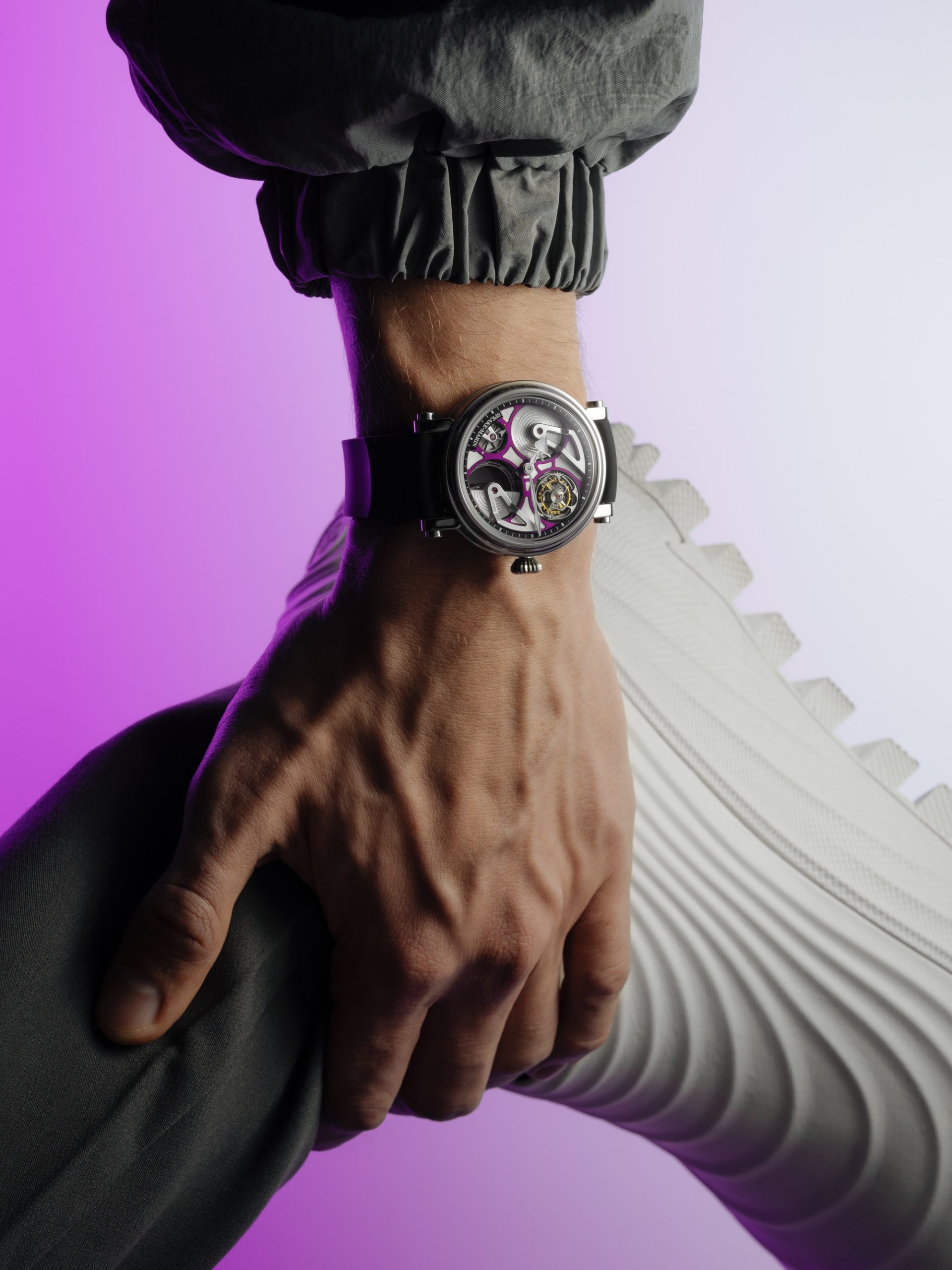 Openworked Tourbillon Ultra-Violet - Image 12