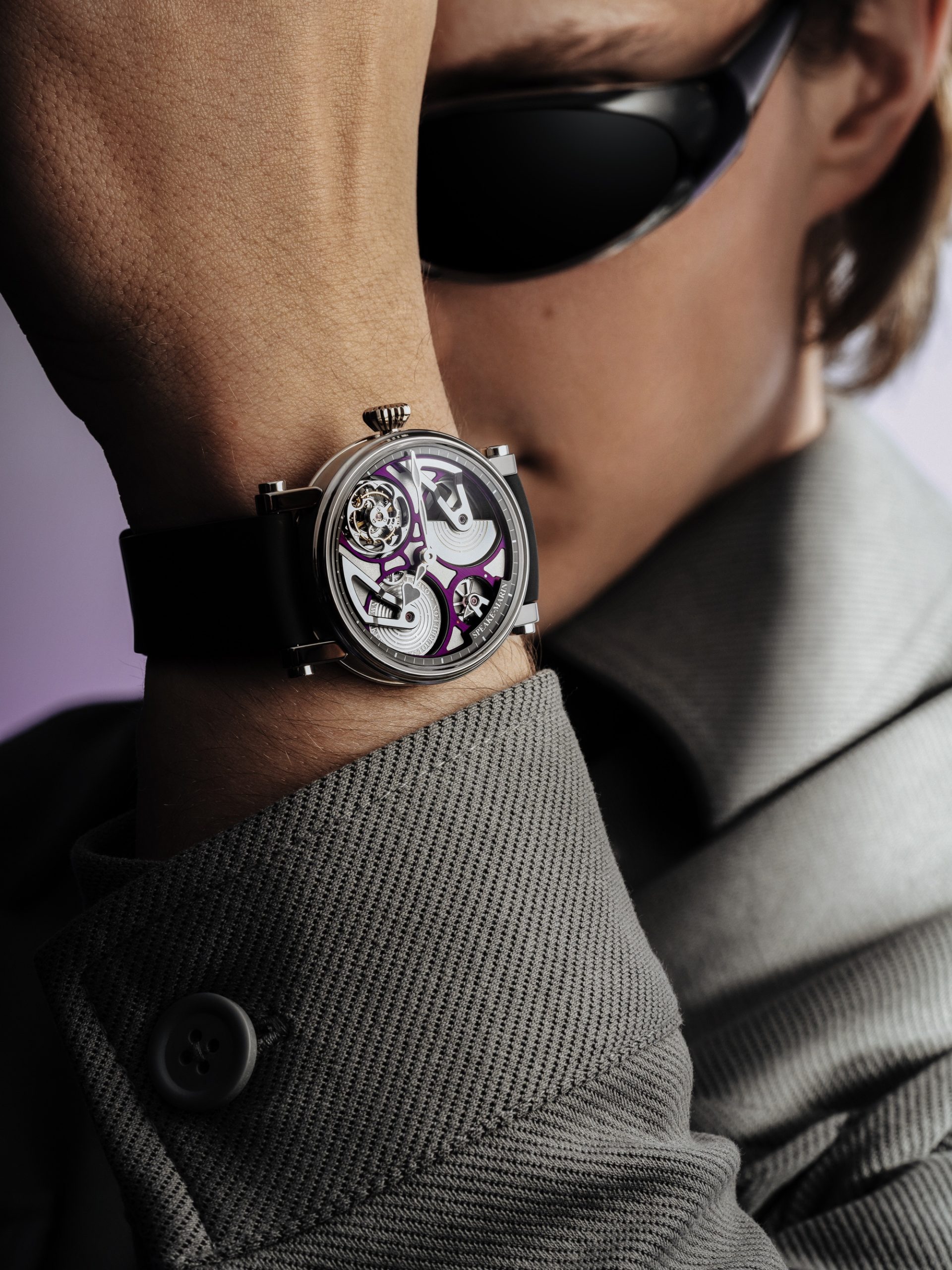 Openworked Tourbillon Ultra-Violet - Image 8